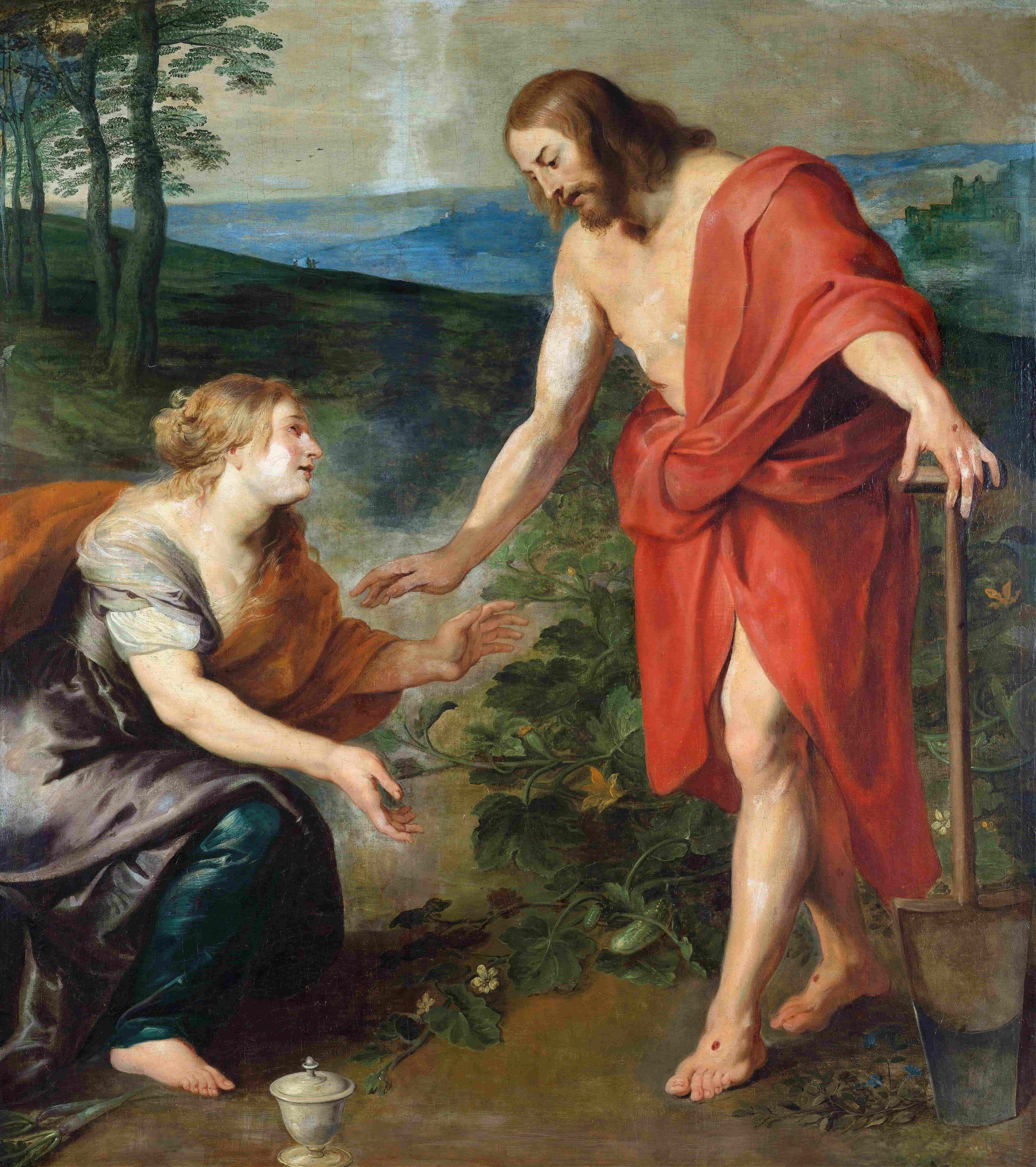 《基督向抹大拉的玛利亚显现》（Christ Appears to Mary Magdalene）｜彼得·保罗·鲁本斯 Peter Paul Rubens｜不明