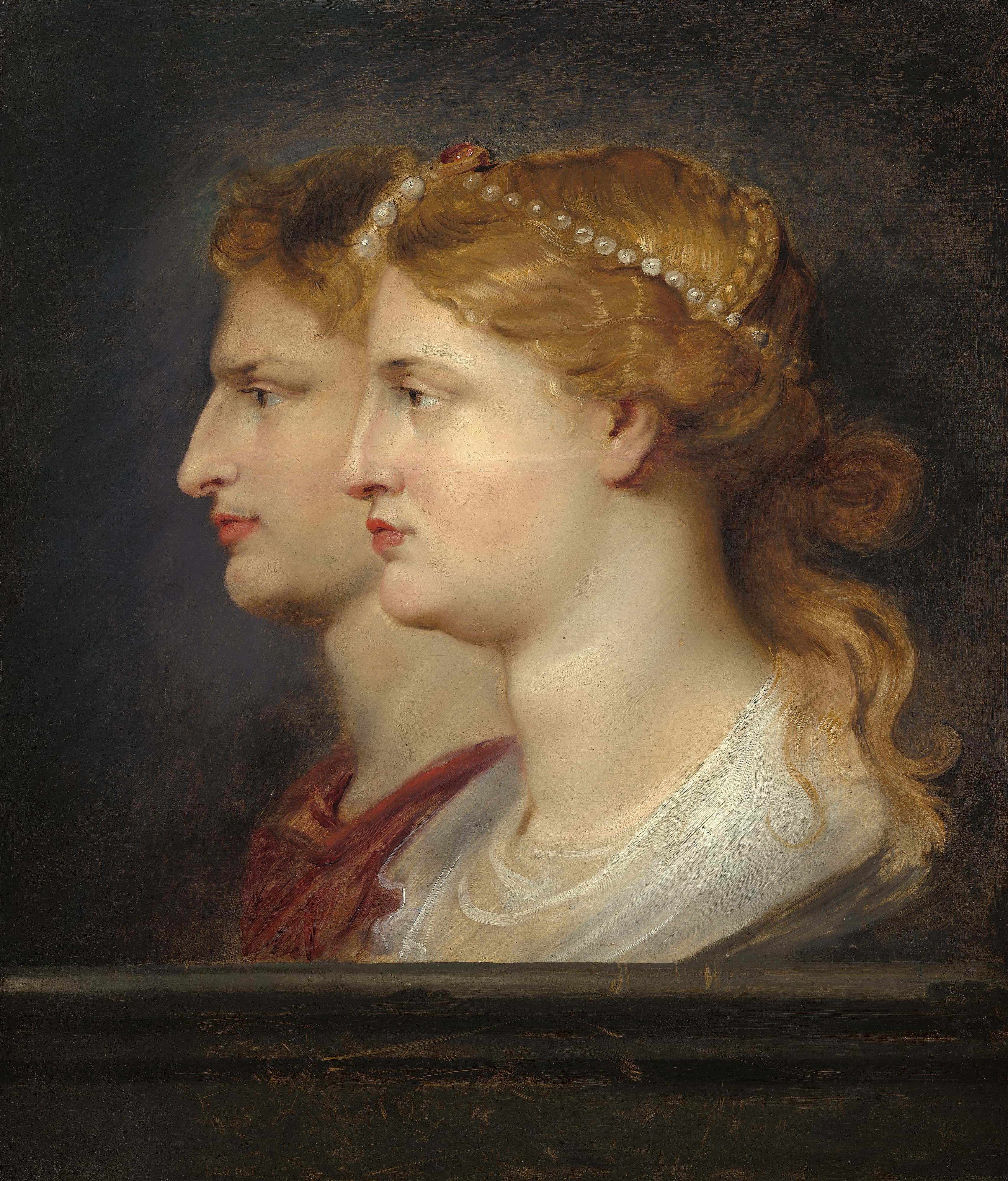 《阿格里皮娜和日耳曼尼库斯》（Agrippina and Germanicus）｜彼得·保罗·鲁本斯 Peter Paul Rubens｜约1614