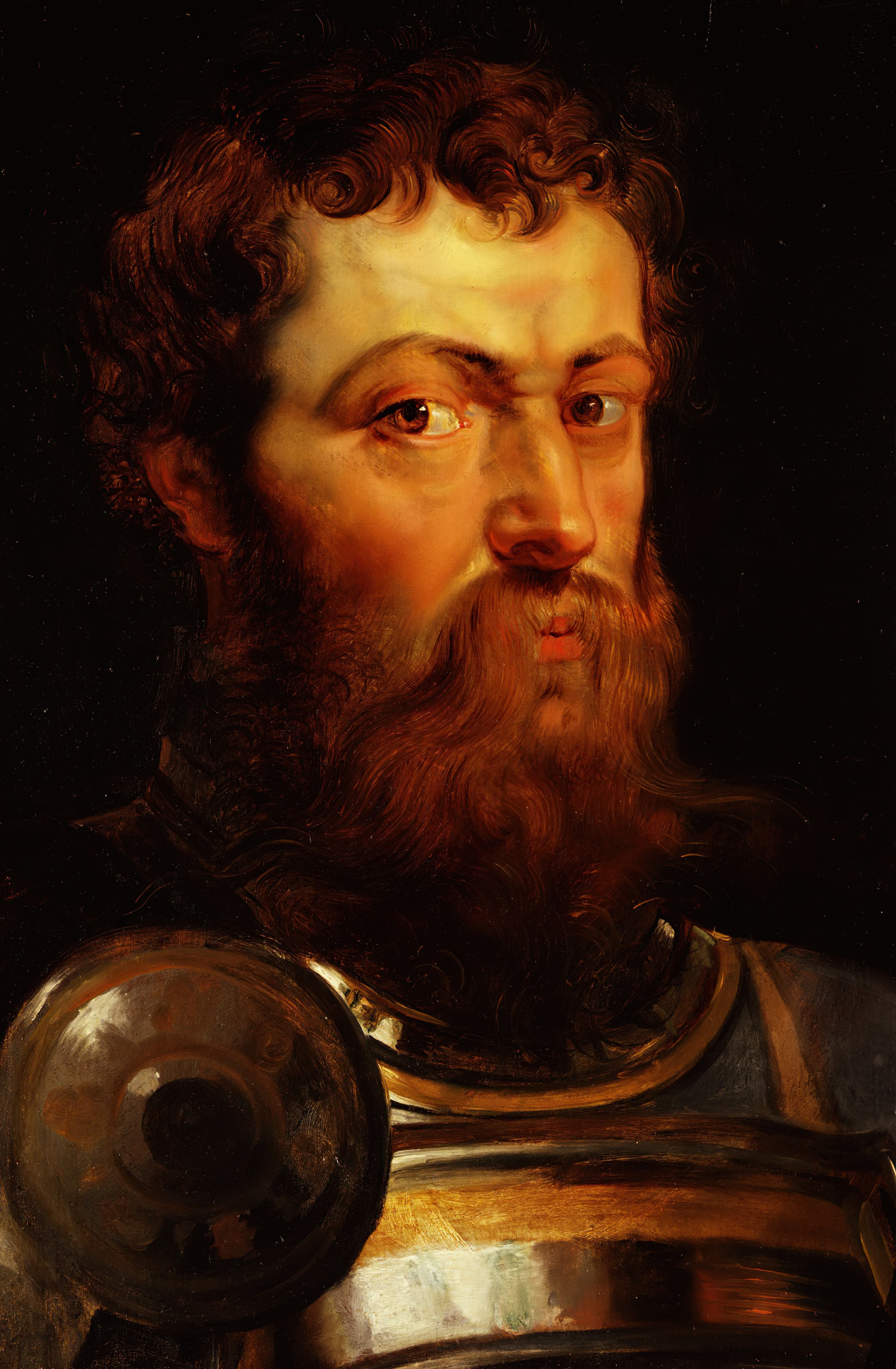 《战士》（Warrior）｜彼得·保罗·鲁本斯 Peter Paul Rubens｜between 1614 and 1616
