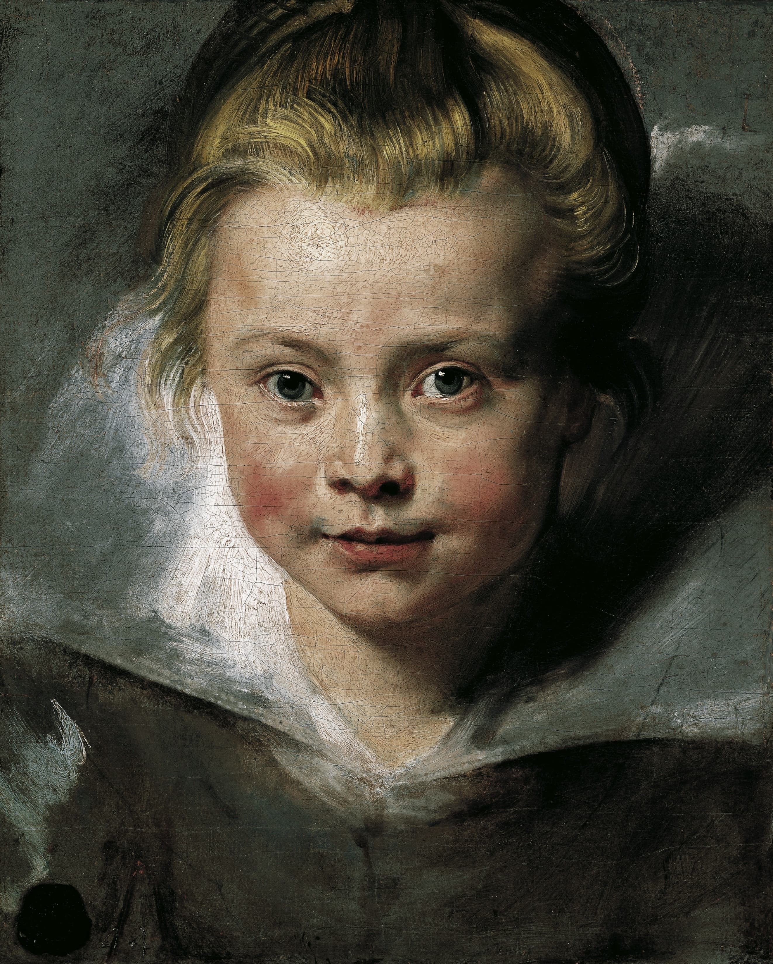 《艺术家的女儿克拉拉·塞雷娜·鲁本斯的肖像》（Portrait of Clara Serena Rubens, the Artist's Daughter）｜彼得·保罗·鲁本斯 Peter Paul Rubens｜1615–1616
