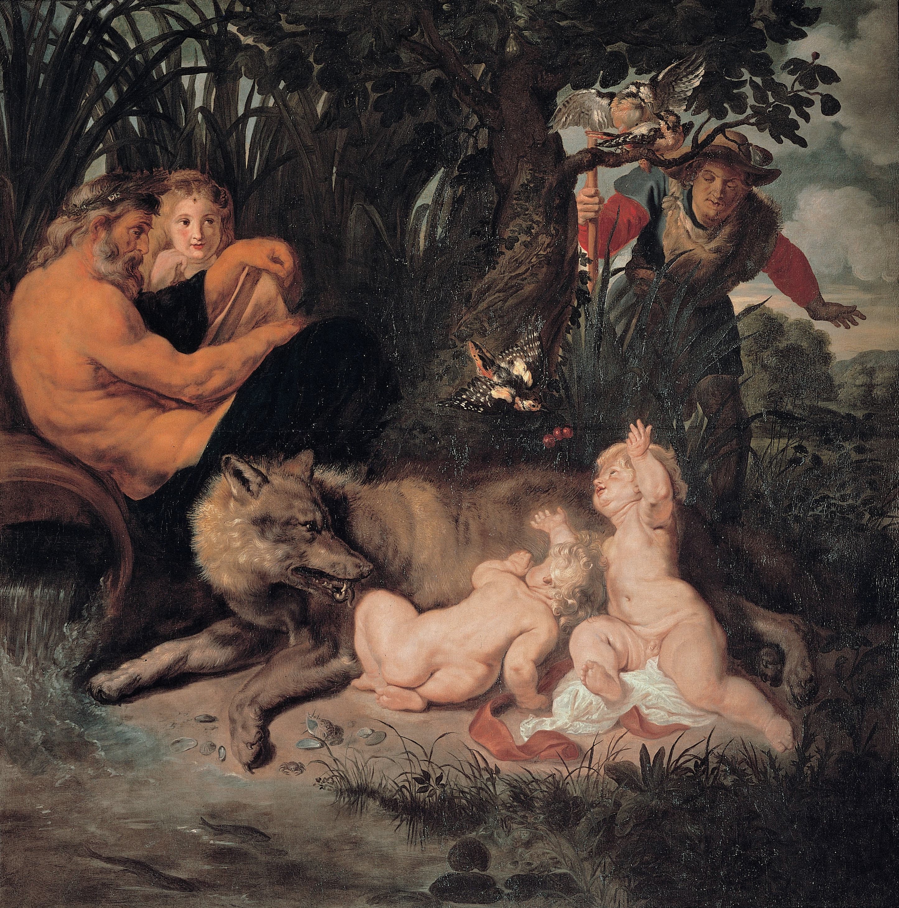 《罗穆卢斯和雷穆斯》（Romulus and Remus）｜彼得·保罗·鲁本斯 Peter Paul Rubens｜1615–1616