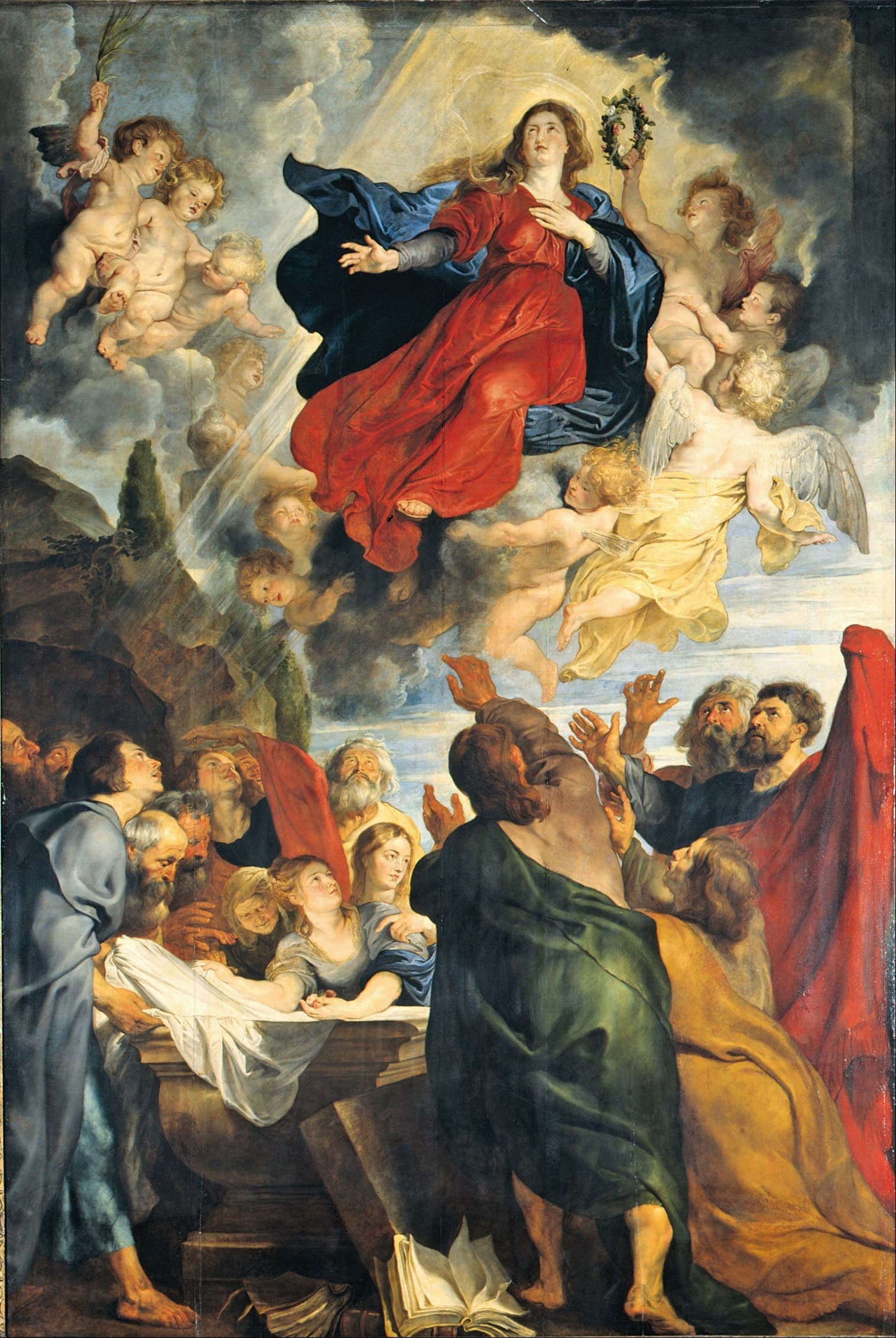 《圣母升天》（Assumption of Mary）｜彼得·保罗·鲁本斯 Peter Paul Rubens｜约 1616–1618
