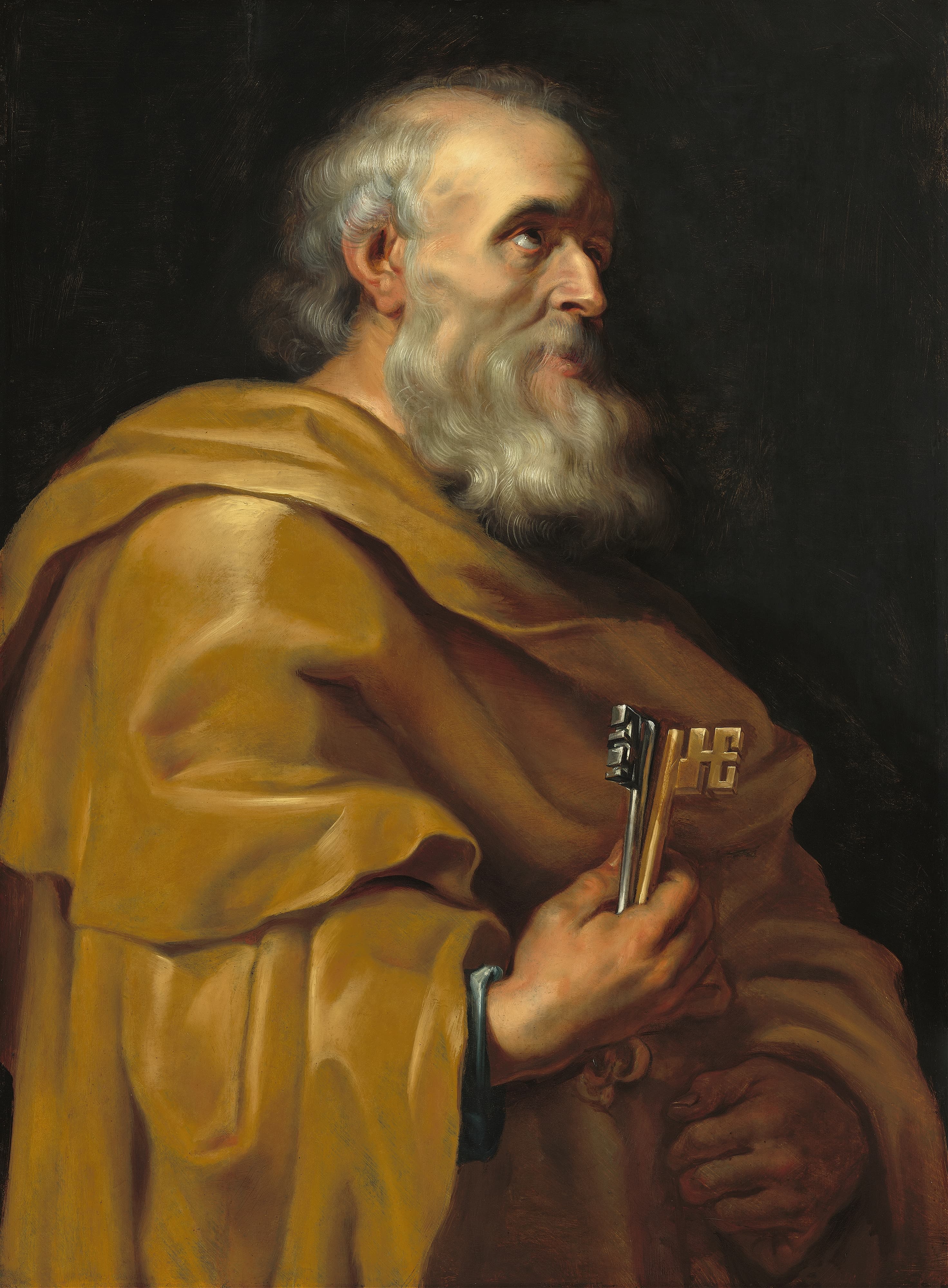 《圣彼得》（Saint Peter）｜彼得·保罗·鲁本斯 Peter Paul Rubens｜约1616–1618