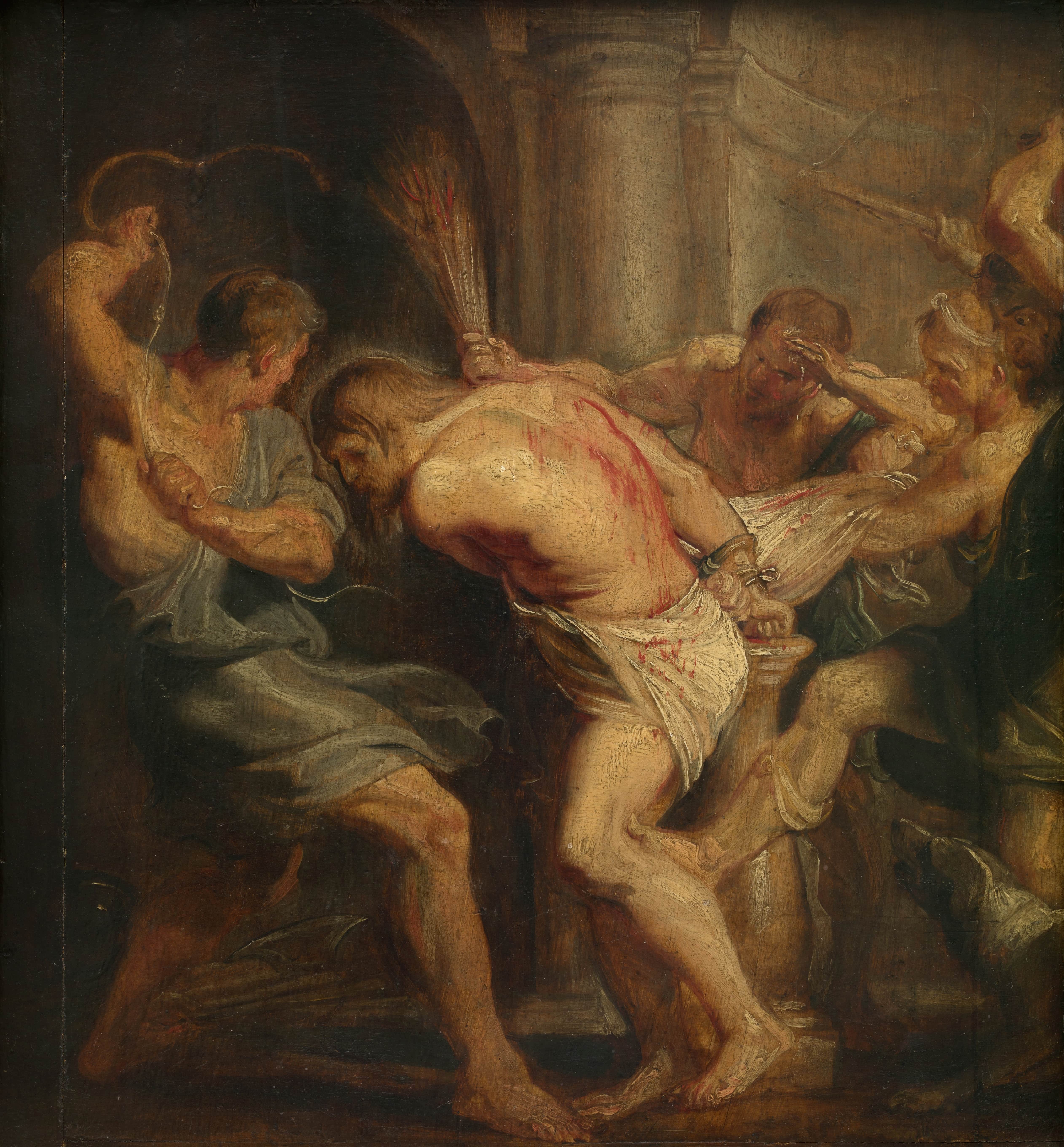 《基督的鞭打》（The Flagellation of Christ）｜彼得·保罗·鲁本斯 Peter Paul Rubens｜约 1617