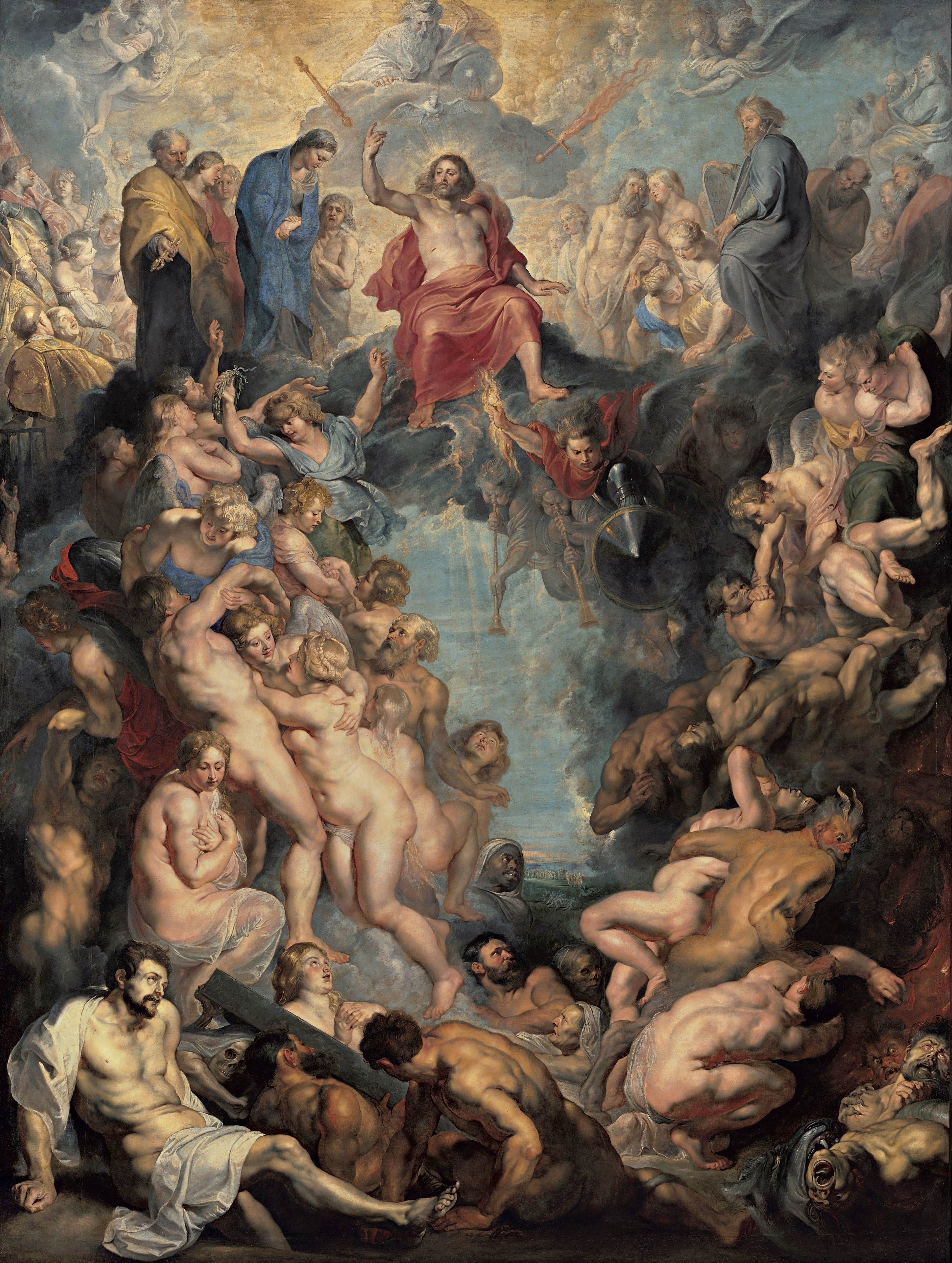 《伟大的最后审判》（The Great Last Judgement）｜彼得·保罗·鲁本斯 Peter Paul Rubens｜约 1617