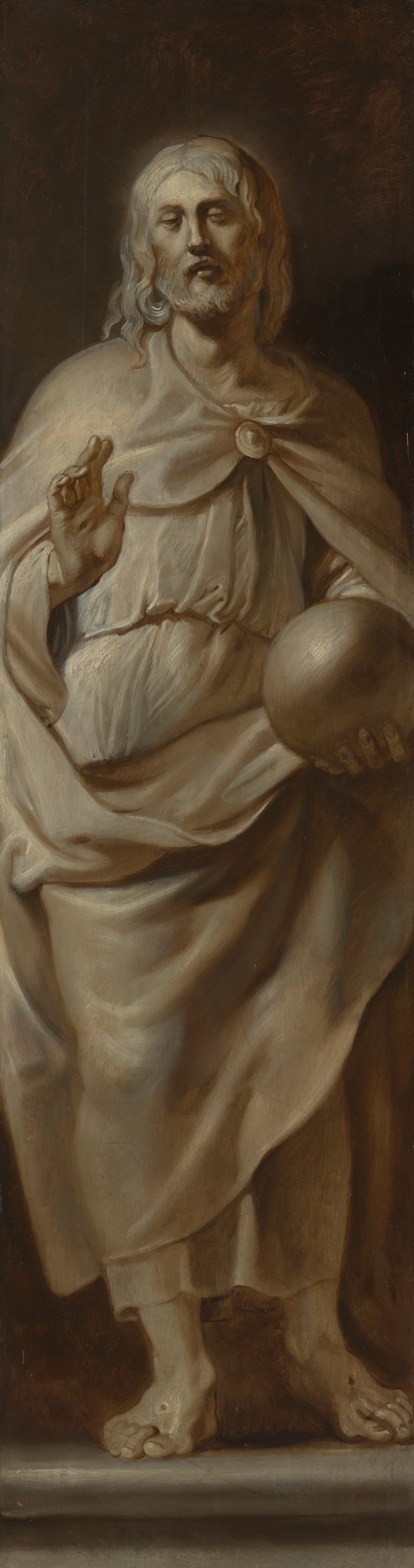 《基督是世界的救主》（Christ the Savior of the world）｜彼得·保罗·鲁本斯 Peter Paul Rubens｜1618