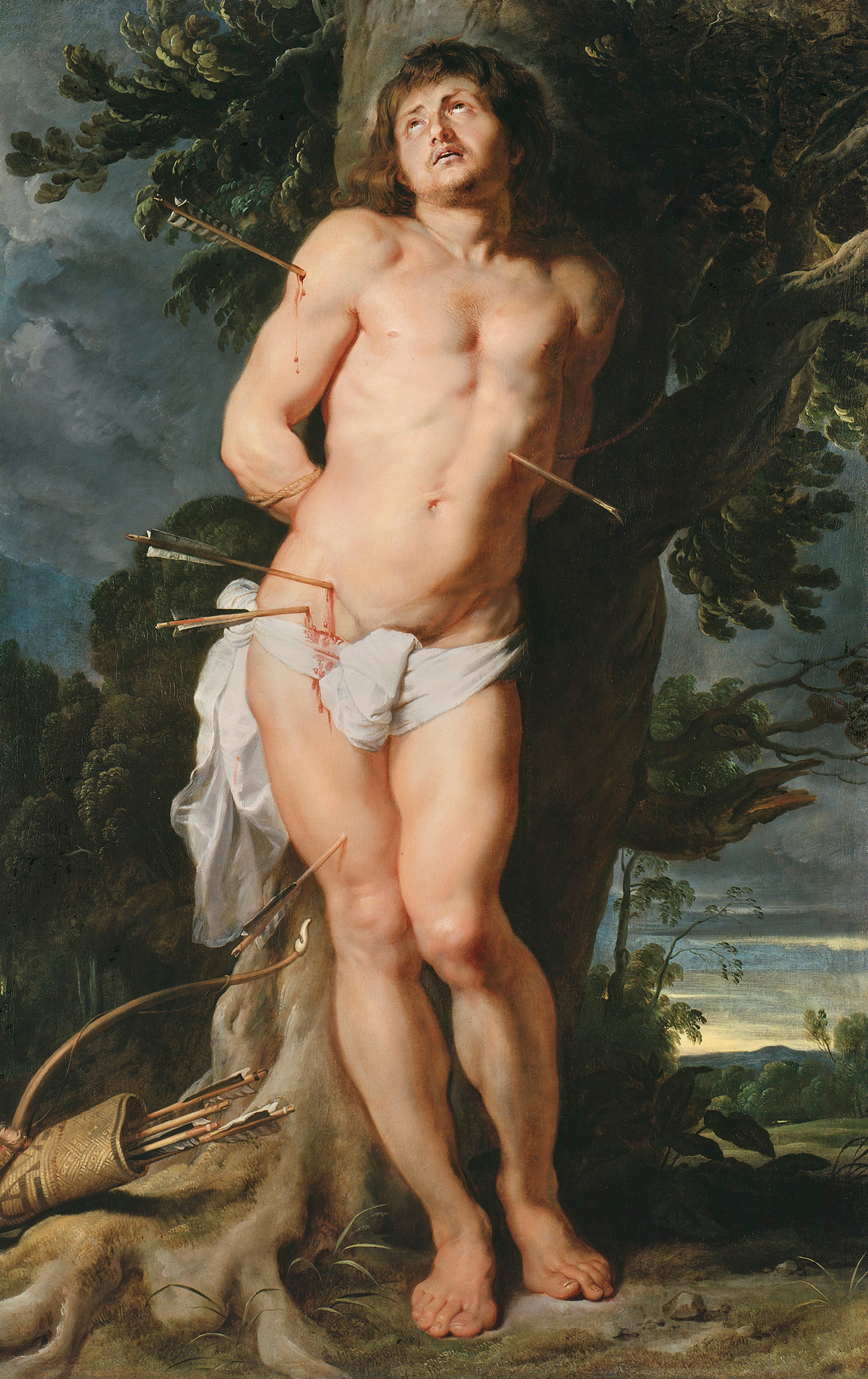 《圣塞巴斯蒂安》（St. Sebastian）｜彼得·保罗·鲁本斯 Peter Paul Rubens｜约 1618