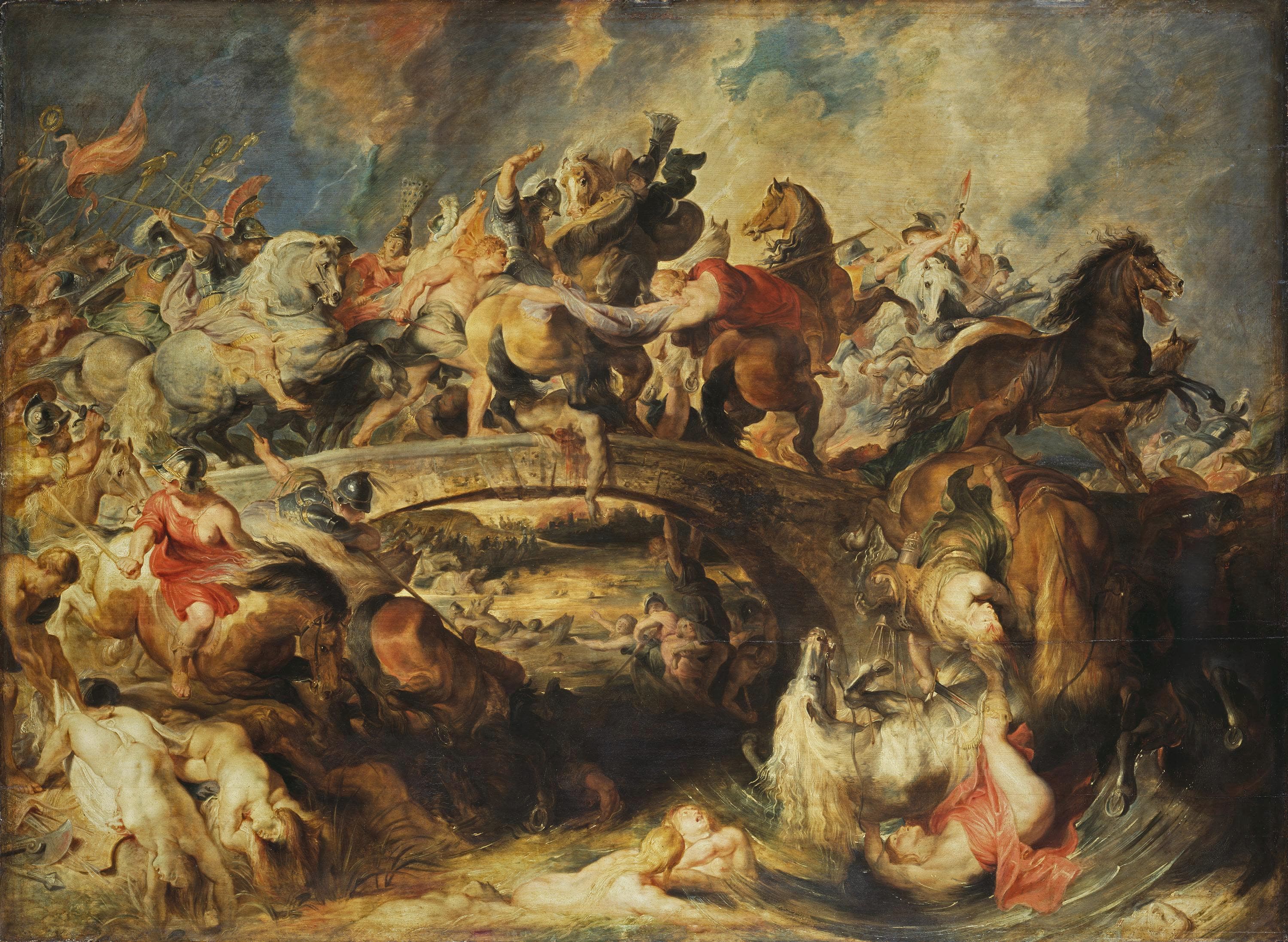 《亚马逊之战》（The Amazon Battle）｜彼得·保罗·鲁本斯 Peter Paul Rubens｜1618