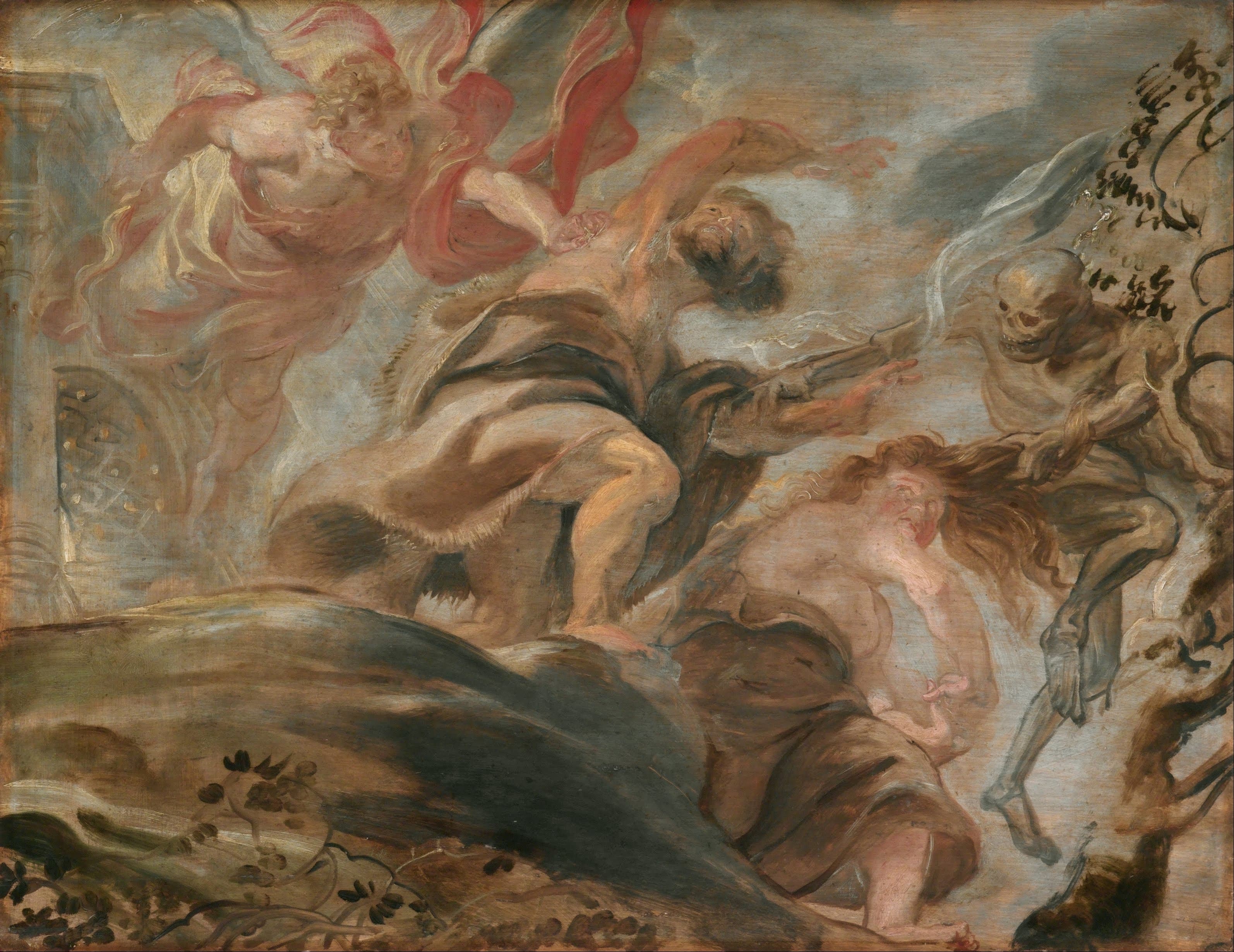 《被逐出伊甸园》（Expulsion from the Garden of Eden）｜彼得·保罗·鲁本斯 Peter Paul Rubens｜1620
