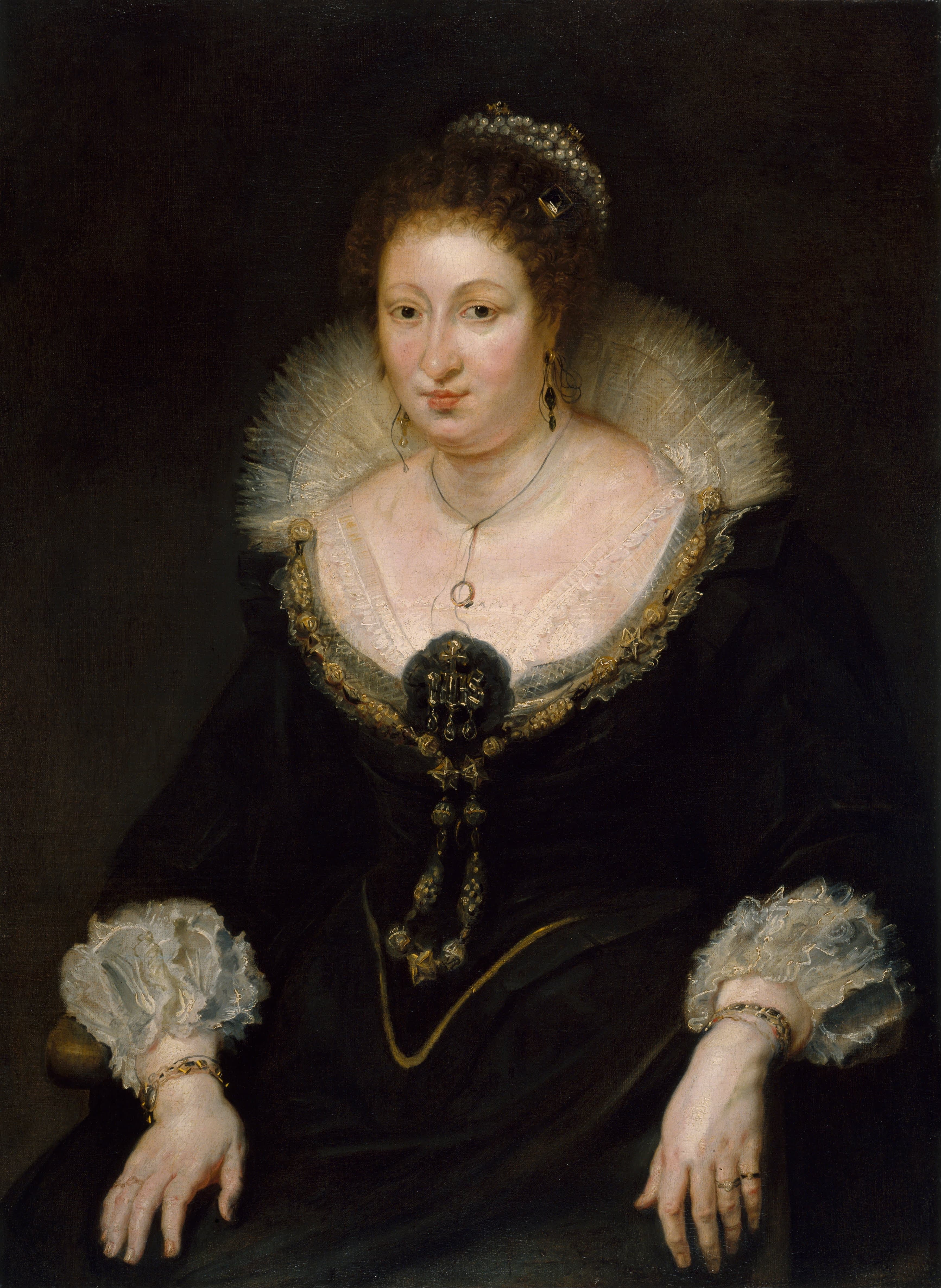 《阿伦德尔伯爵夫人阿丽西娅·塔尔伯特女士》（Lady Alethea Talbot, Countess of Arundel）｜彼得·保罗·鲁本斯 Peter Paul Rubens｜1620
