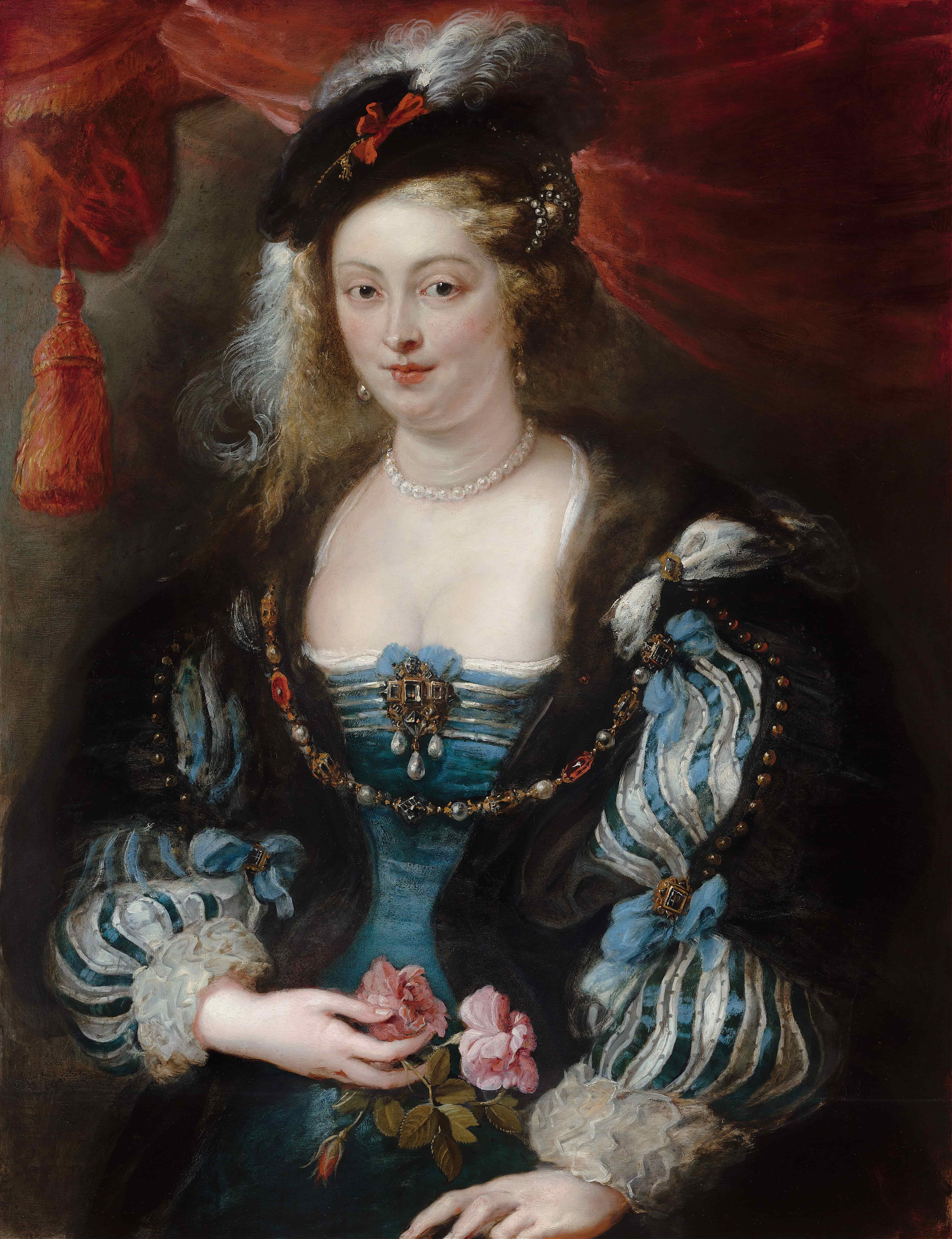 《一个年轻女子的肖像》（Portrait of a Young Woman）｜彼得·保罗·鲁本斯 Peter Paul Rubens｜1620–1630