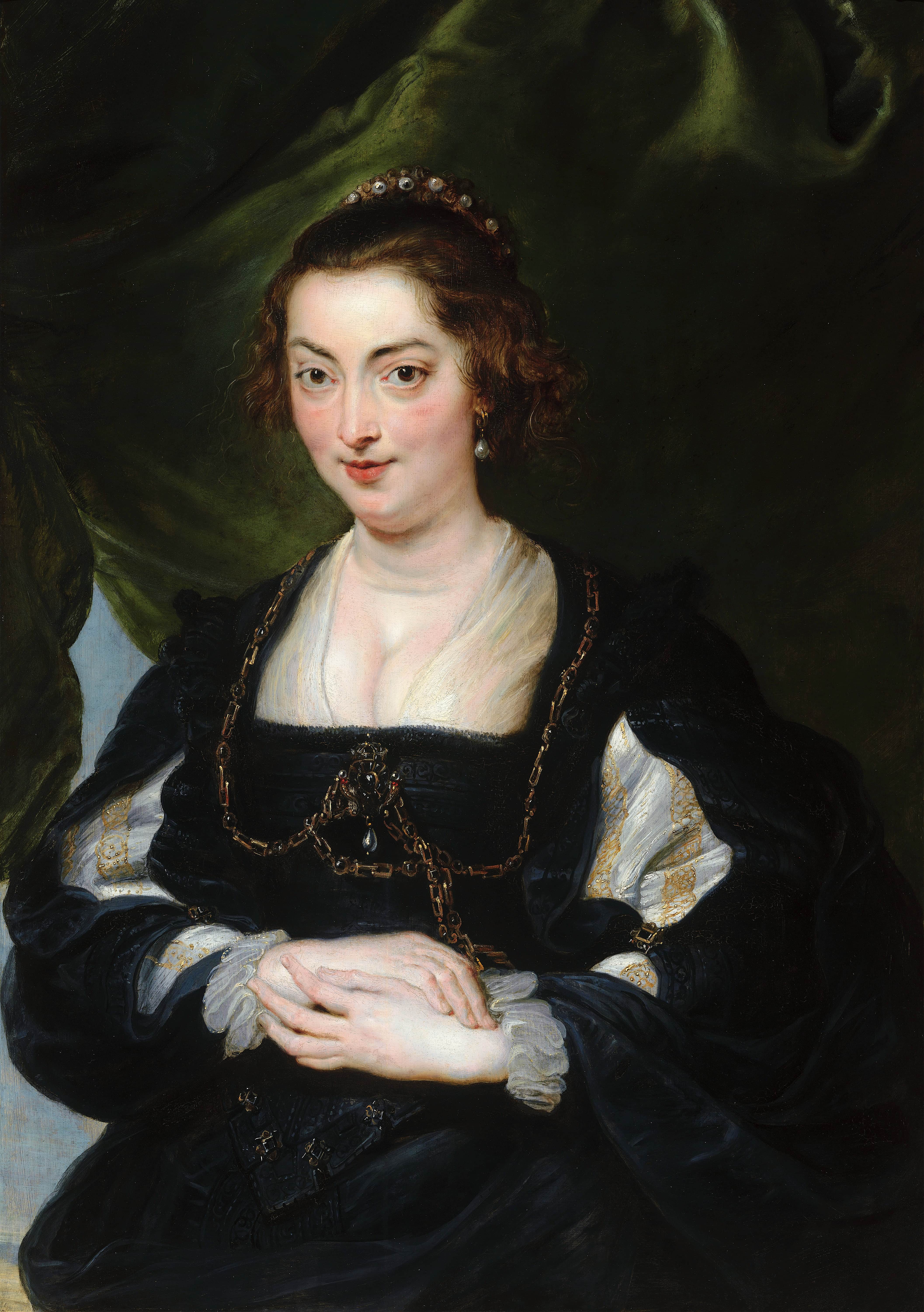 《一个年轻女子的肖像》（Portrait of a Young Woman）｜彼得·保罗·鲁本斯 Peter Paul Rubens｜约1620–1630