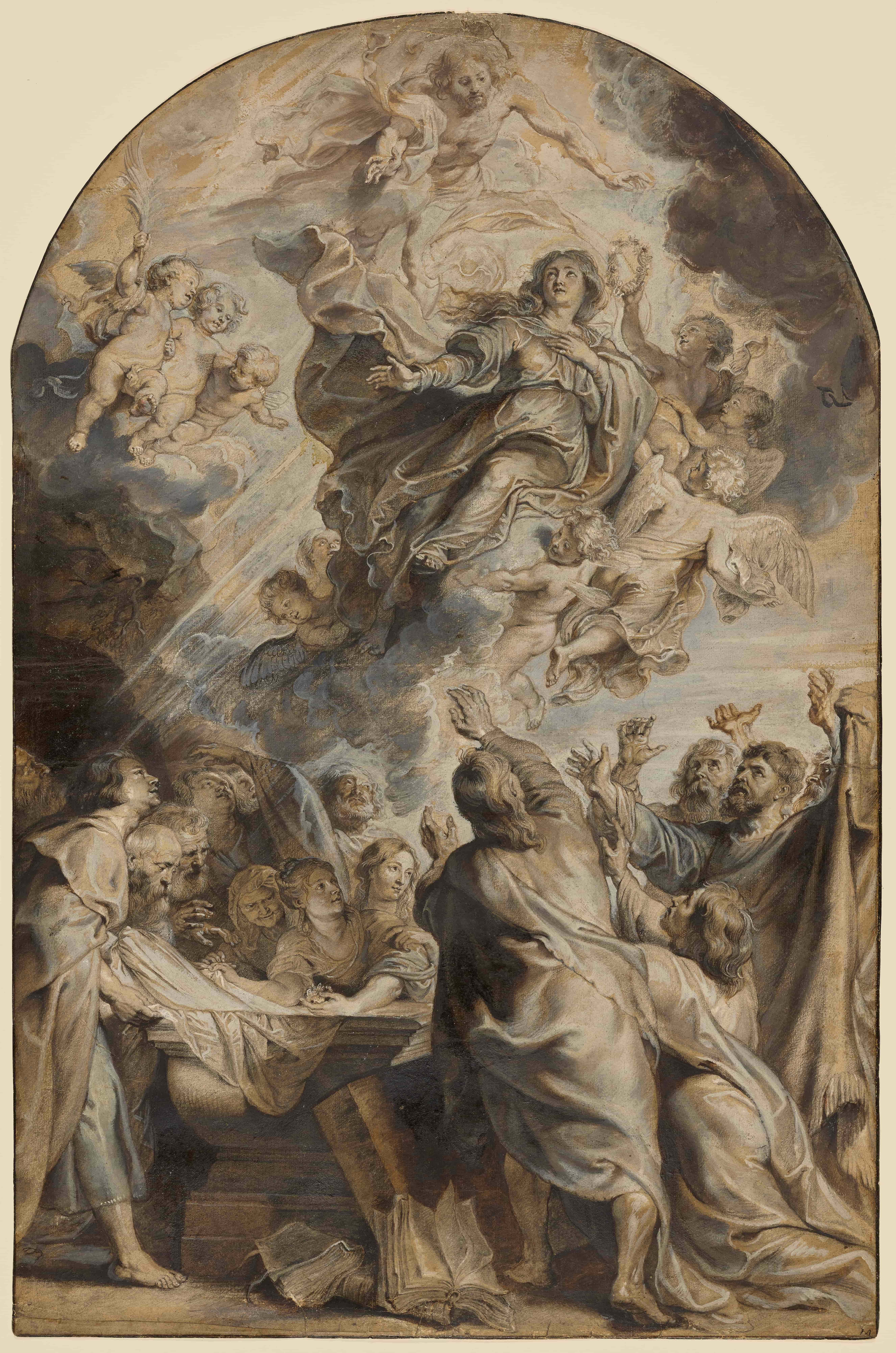 《圣母升天》（The Assumption of the Virgin）｜彼得·保罗·鲁本斯 Peter Paul Rubens｜1624