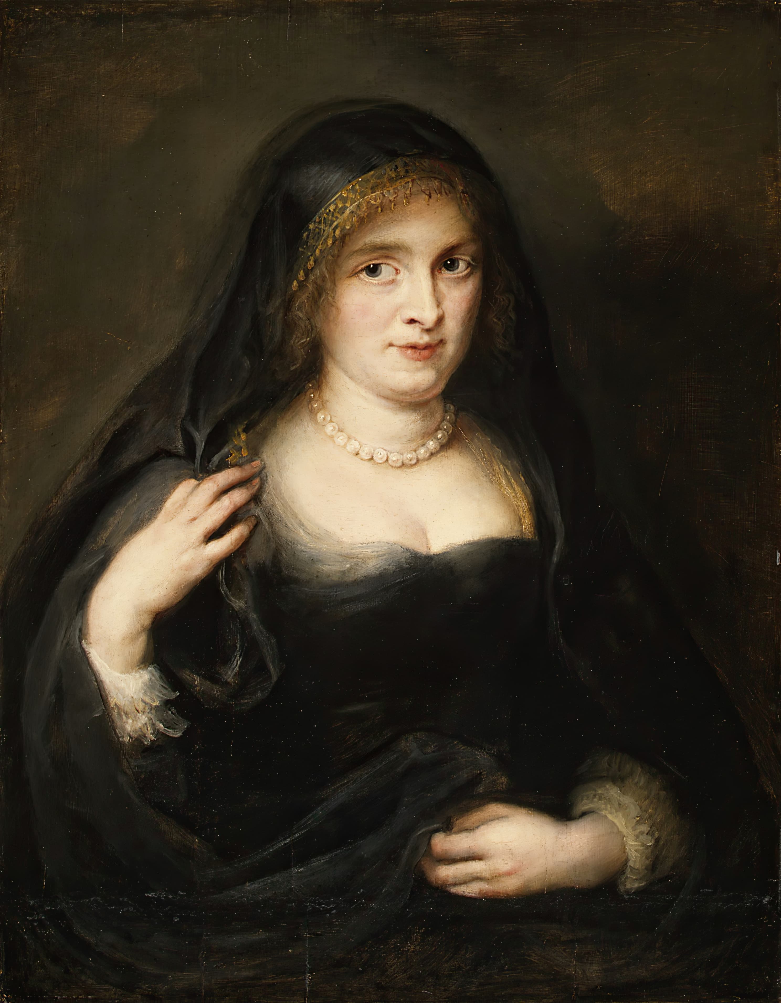 《一个女人的肖像，可能是苏珊娜·伦登（Susanna Fourment，1599-1628）》（Portrait of a Woman, Probably Susanna Lunden (Susanna Fourment, 1599–1628)）｜彼得·保罗·鲁本斯 Peter Paul Rubens｜约1625–27