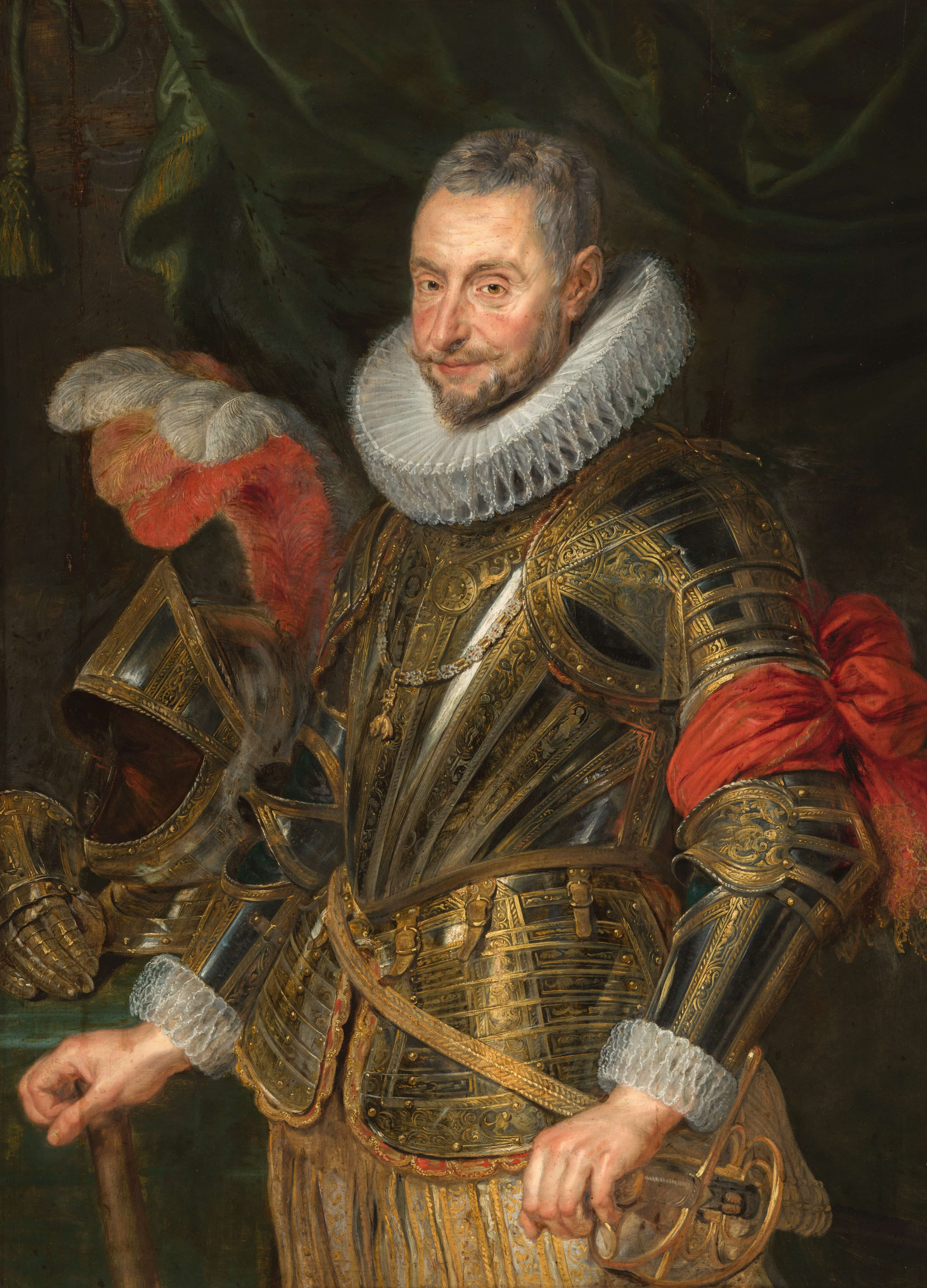 《安布罗吉奥·斯皮诺拉侯爵的肖像》（Portrait of Marchese Ambrogio Spinola）｜彼得·保罗·鲁本斯 Peter Paul Rubens｜约1625