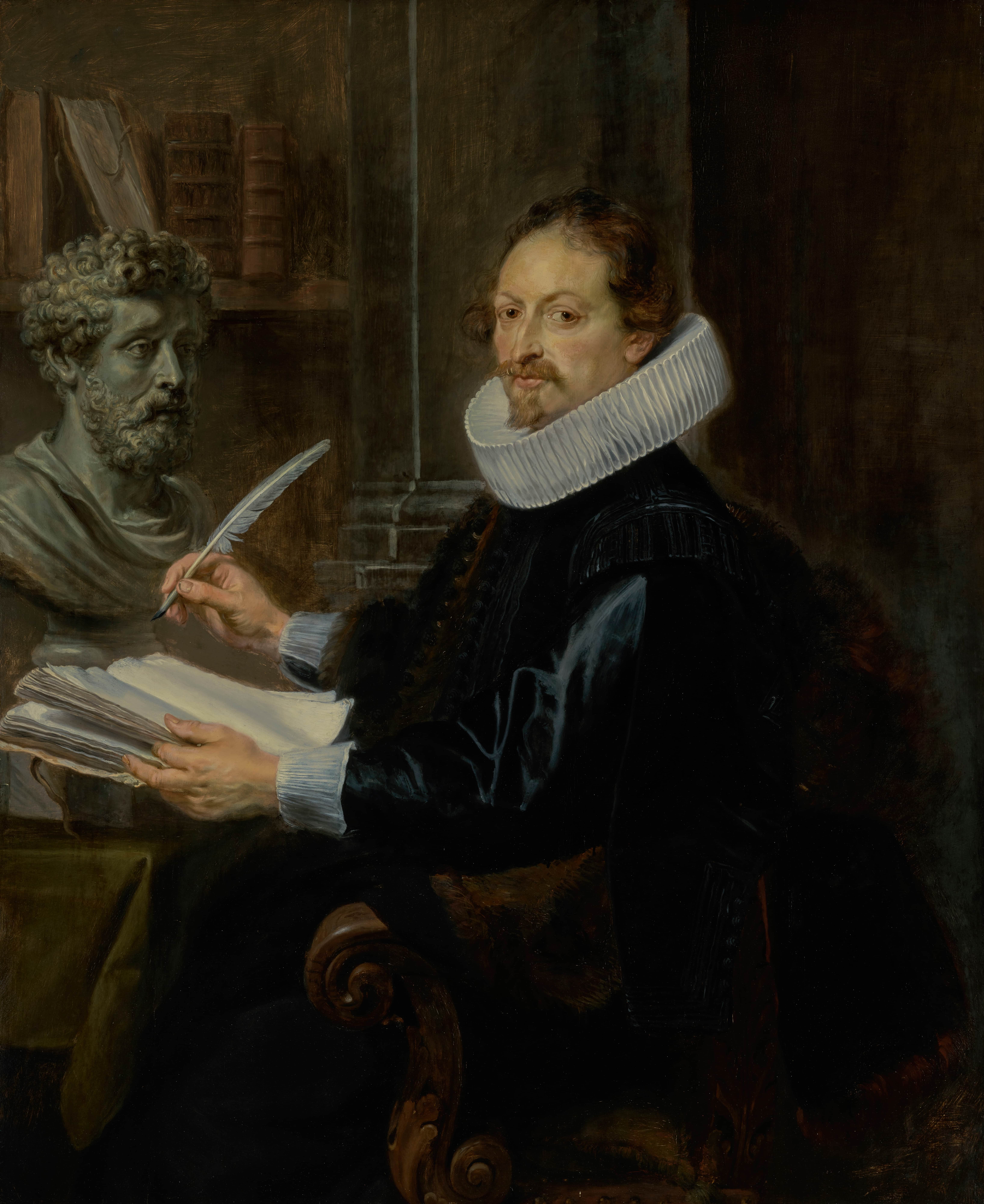 《扬-加斯帕德·格瓦蒂乌斯》（Jan-Gaspard Gevartius）｜彼得·保罗·鲁本斯 Peter Paul Rubens｜1628–1631