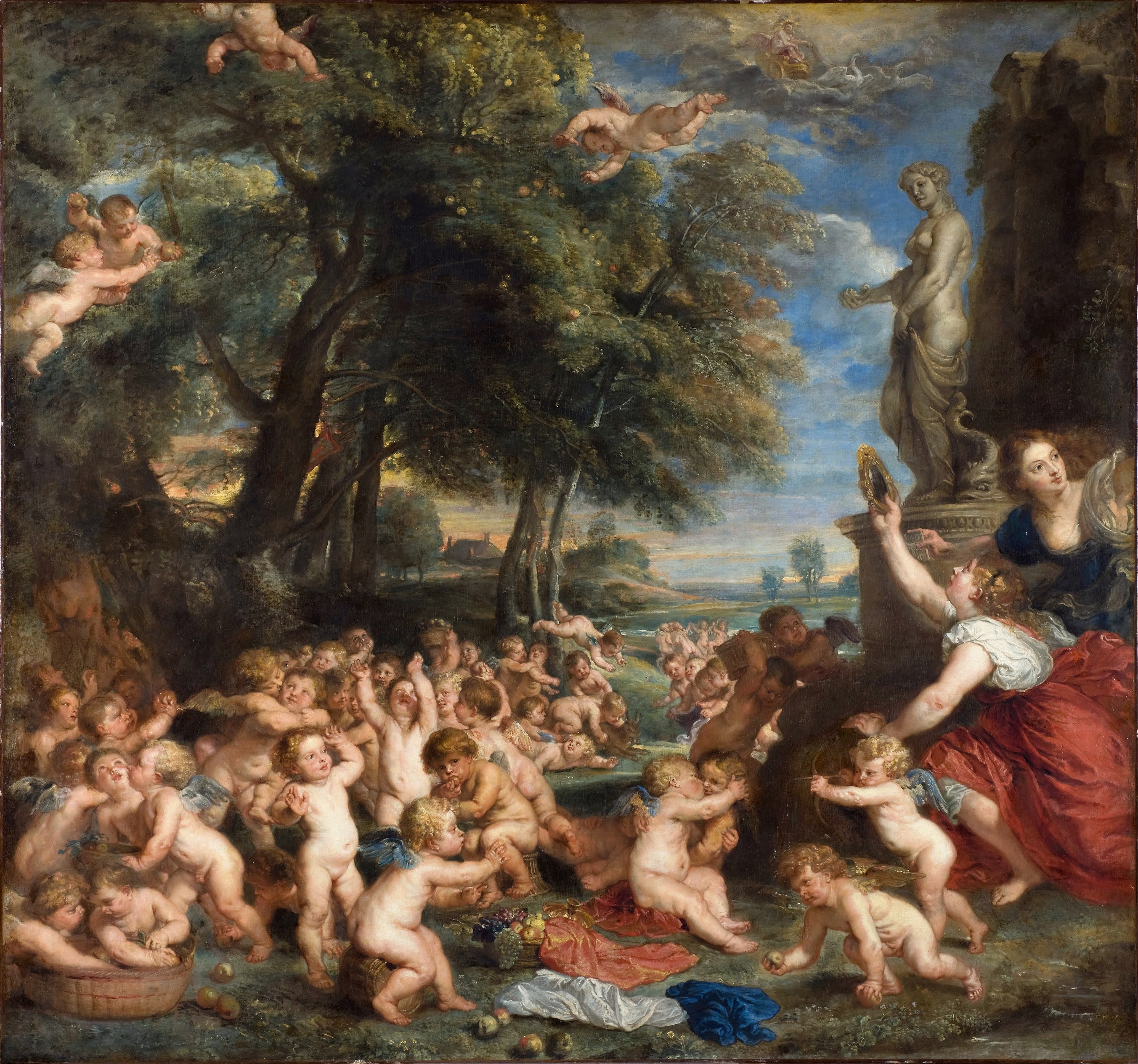 《维纳斯崇拜》（Worship of Venus）｜彼得·保罗·鲁本斯 Peter Paul Rubens｜1630s