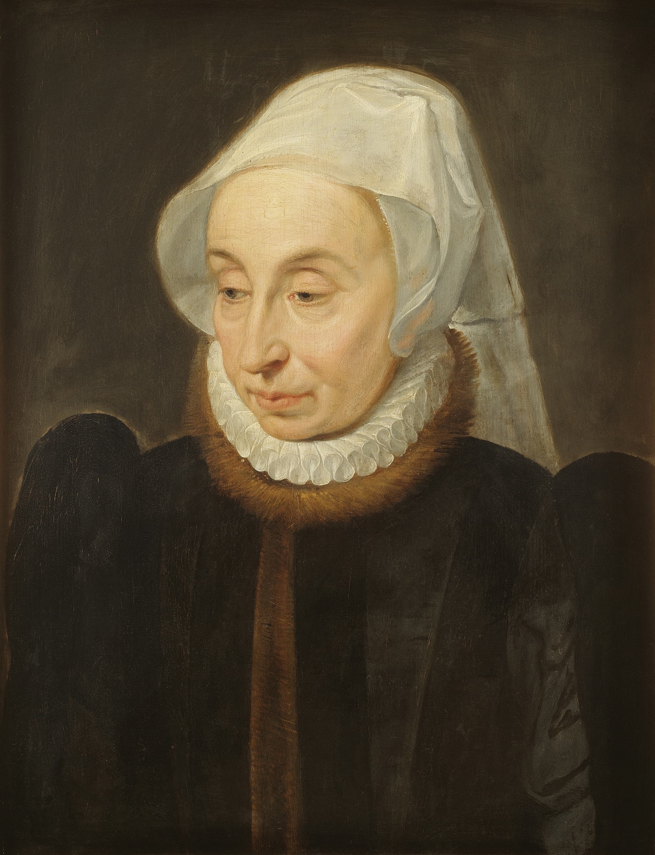 《阿德里亚娜·格拉斯的肖像》（Portrait of Adriana Gras）｜彼得·保罗·鲁本斯 Peter Paul Rubens｜1633