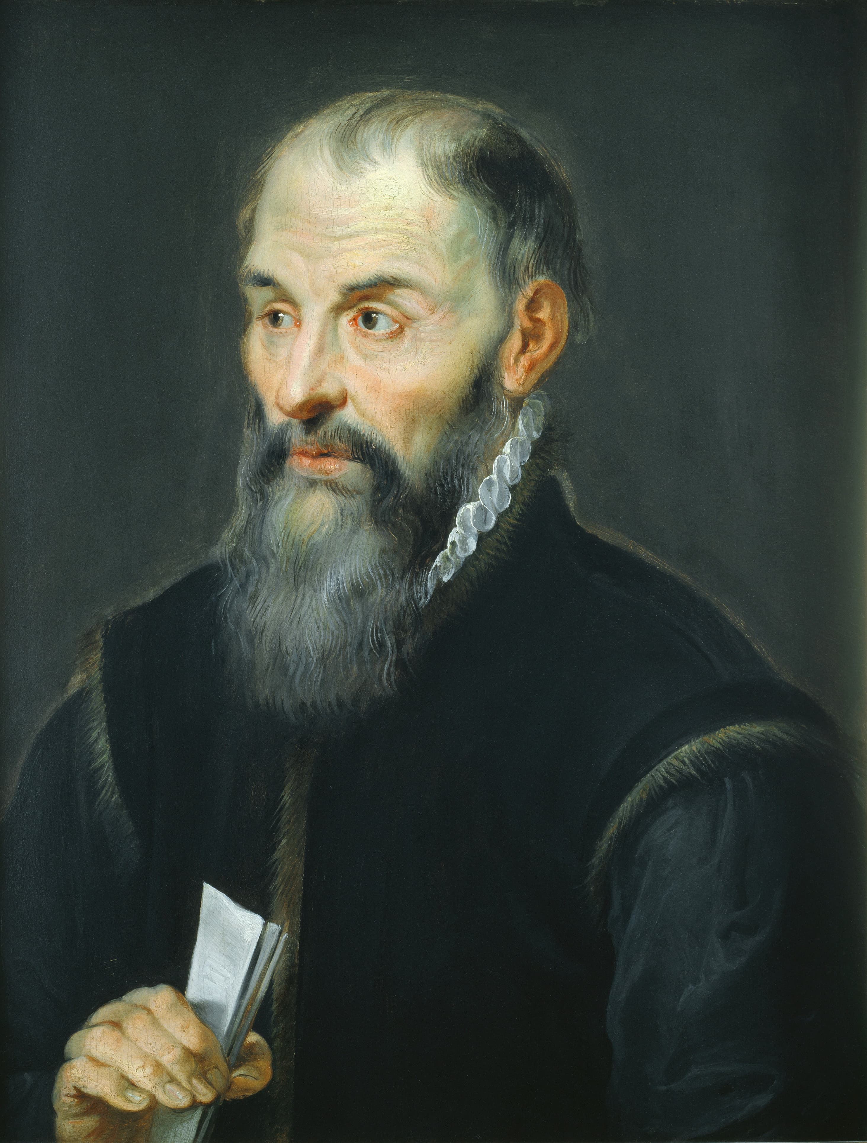 《雅各布斯·莫雷图斯的肖像》（Portrait of Jacobus Moretus）｜彼得·保罗·鲁本斯 Peter Paul Rubens｜1633