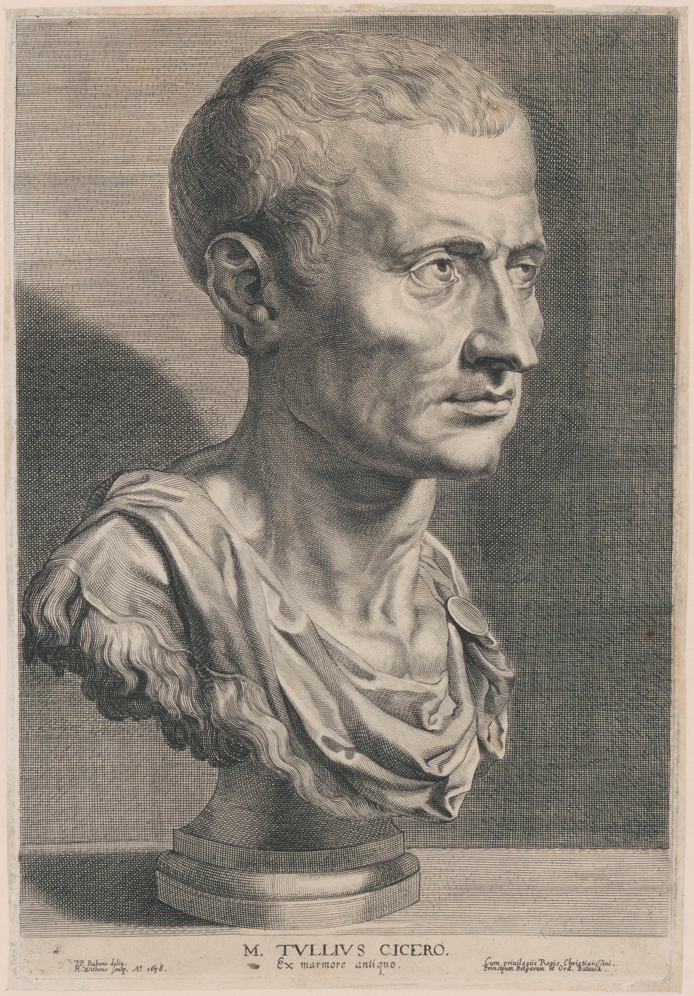 《马库斯·图留斯·西塞罗》（Marcus Tullius Cicero）｜彼得·保罗·鲁本斯 Peter Paul Rubens｜1638