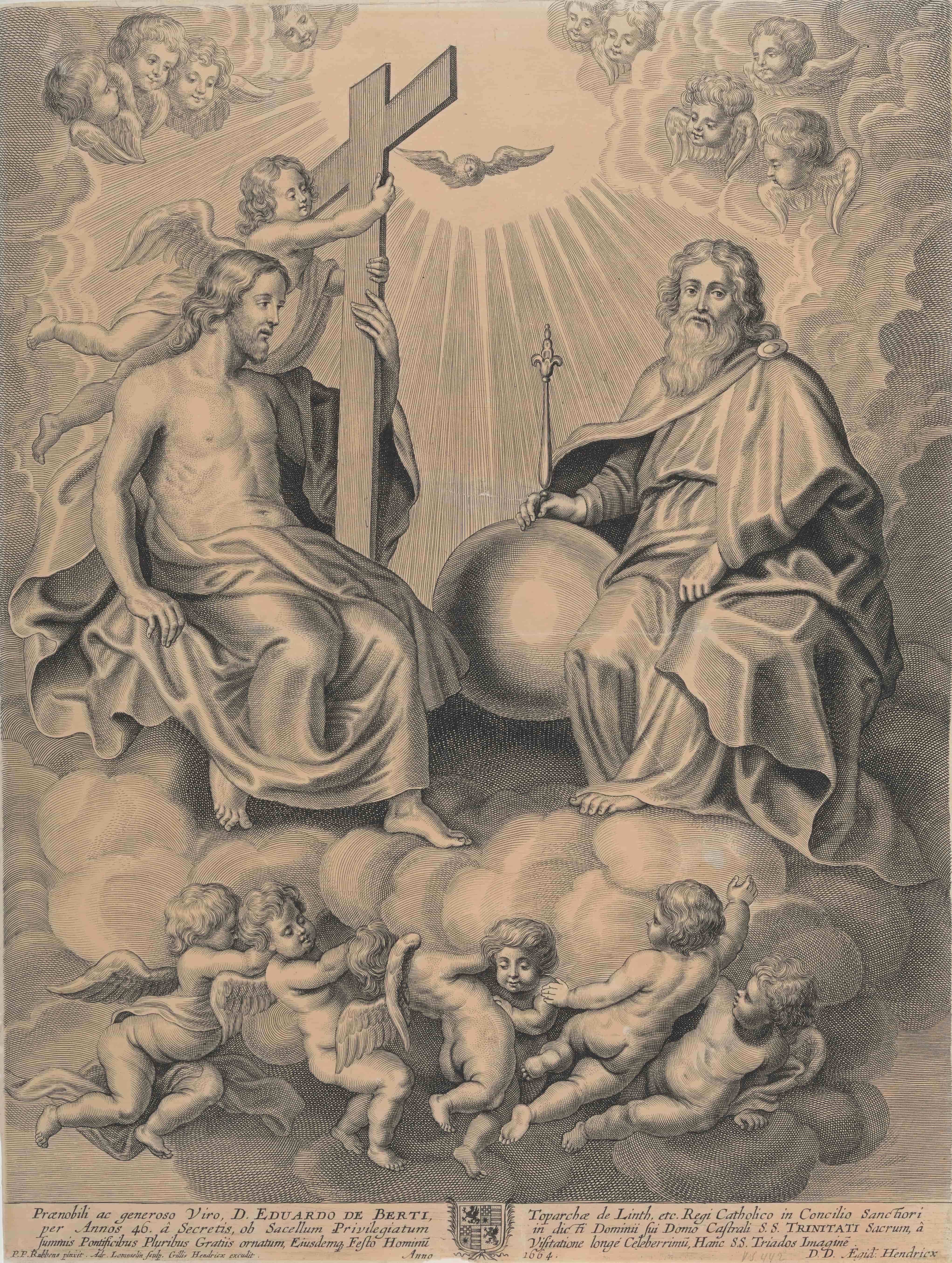 《神圣三位一体》（The Holy Trinity）｜彼得·保罗·鲁本斯 Peter Paul Rubens｜不明