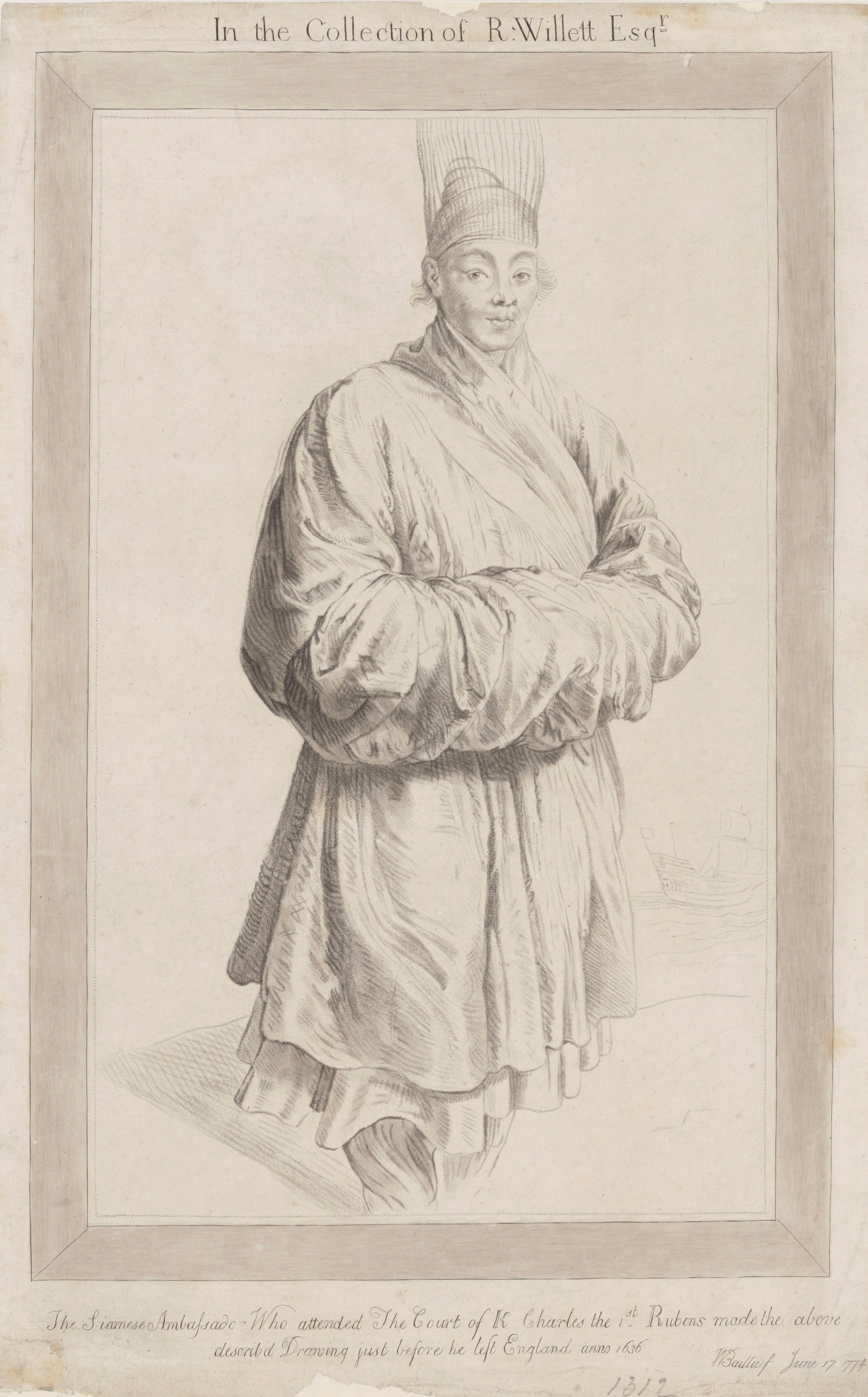 《暹罗特使》（A Siamese Envoy）｜彼得·保罗·鲁本斯 Peter Paul Rubens｜不明