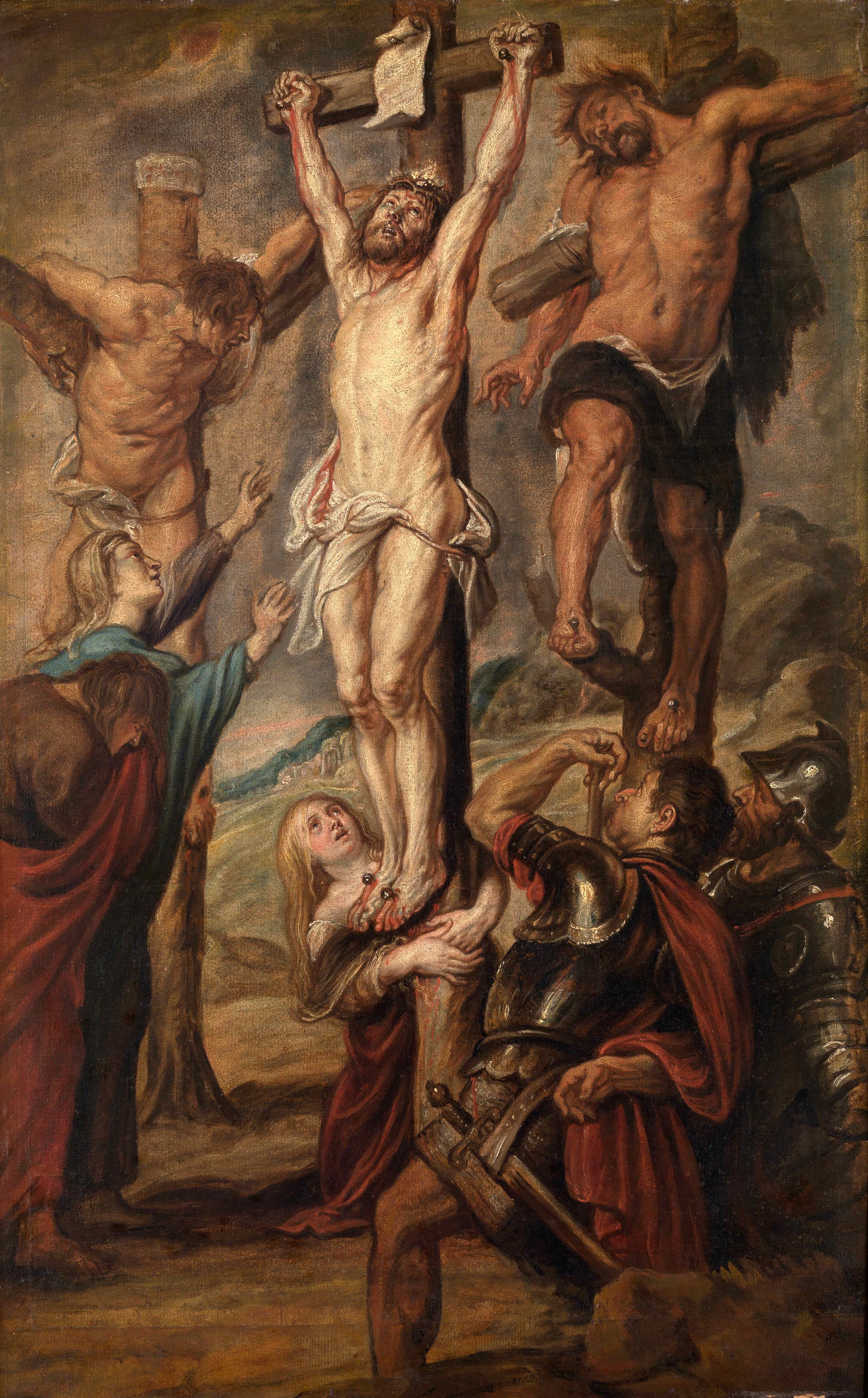 《加略山》（Calvary）｜彼得·保罗·鲁本斯 Peter Paul Rubens｜不明