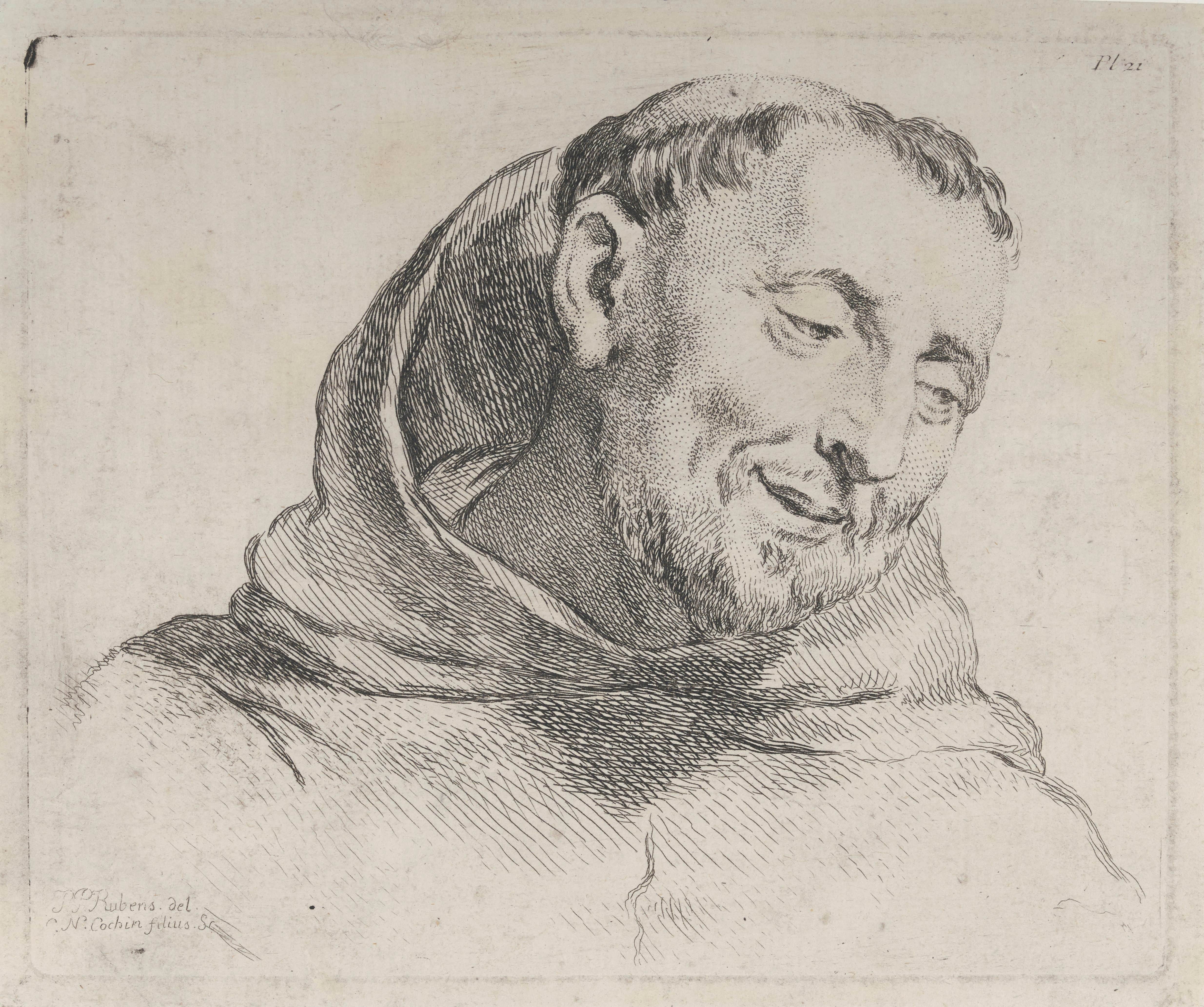 《嘉布遣会僧侣》（Capuchin Monk）｜彼得·保罗·鲁本斯 Peter Paul Rubens｜不明