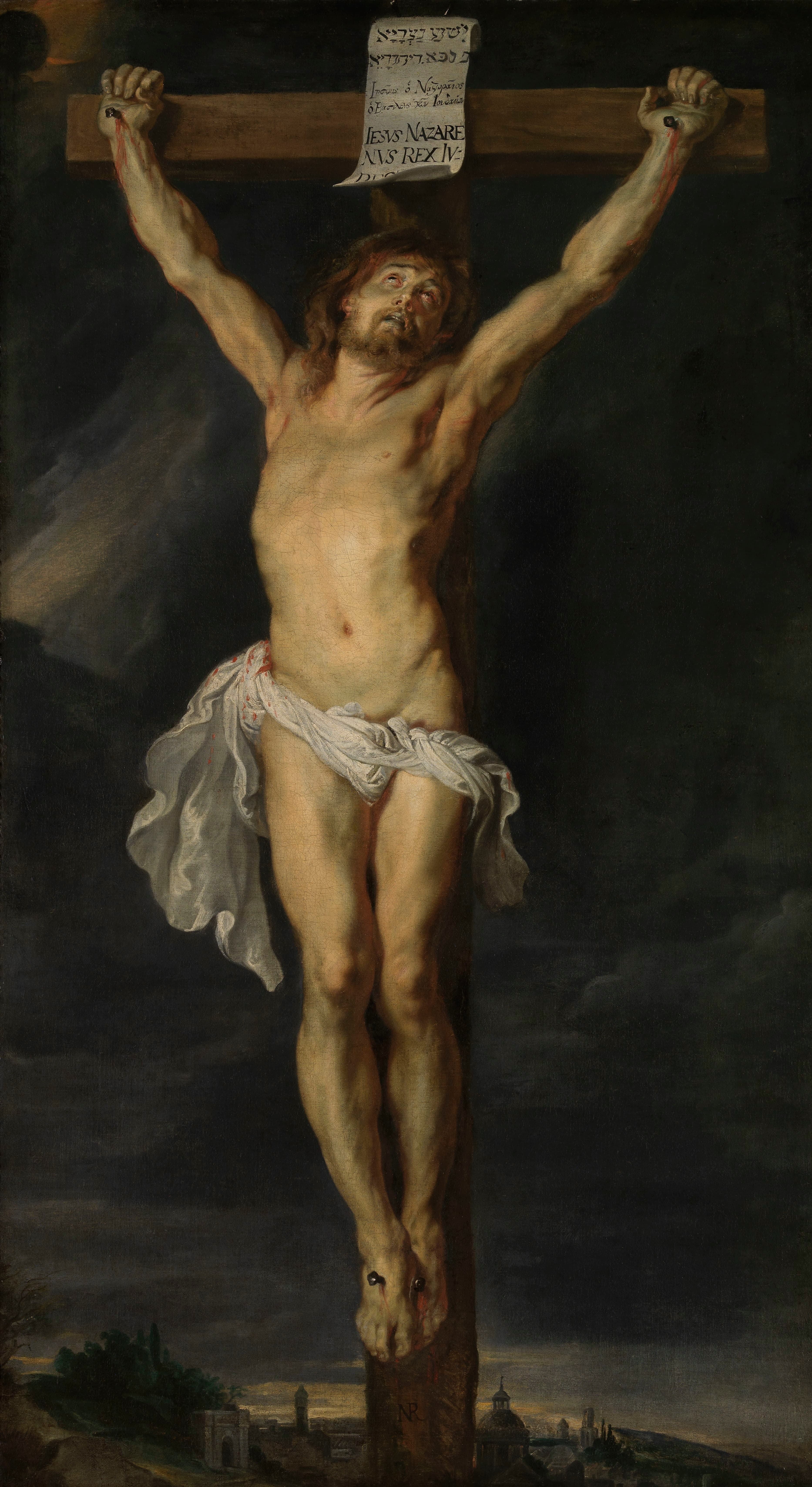 《基督在十字架上》（Christ on the Cross）｜彼得·保罗·鲁本斯 Peter Paul Rubens｜不明