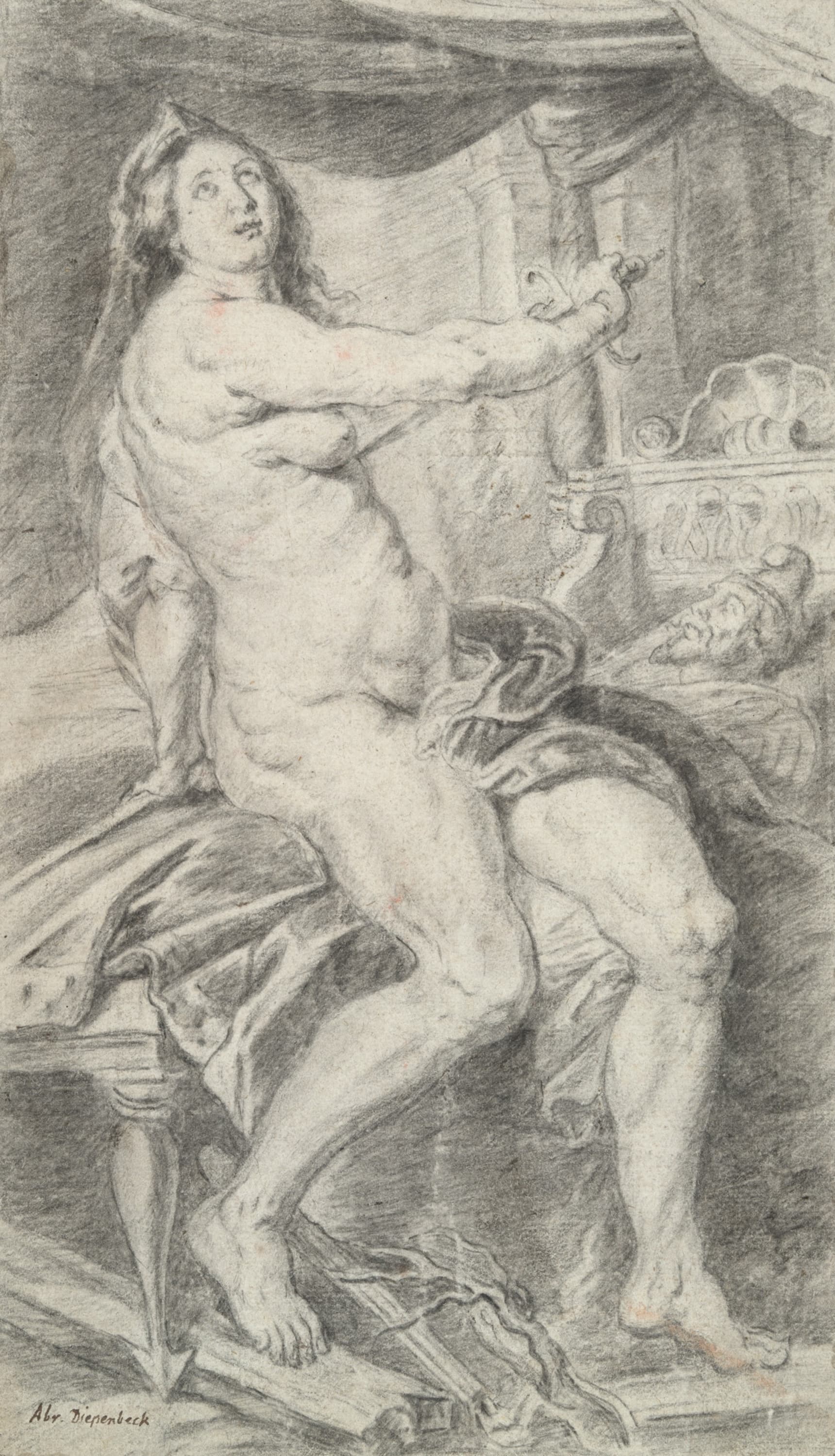 《狄多之死》（Death of Dido）｜彼得·保罗·鲁本斯 Peter Paul Rubens｜17世纪
