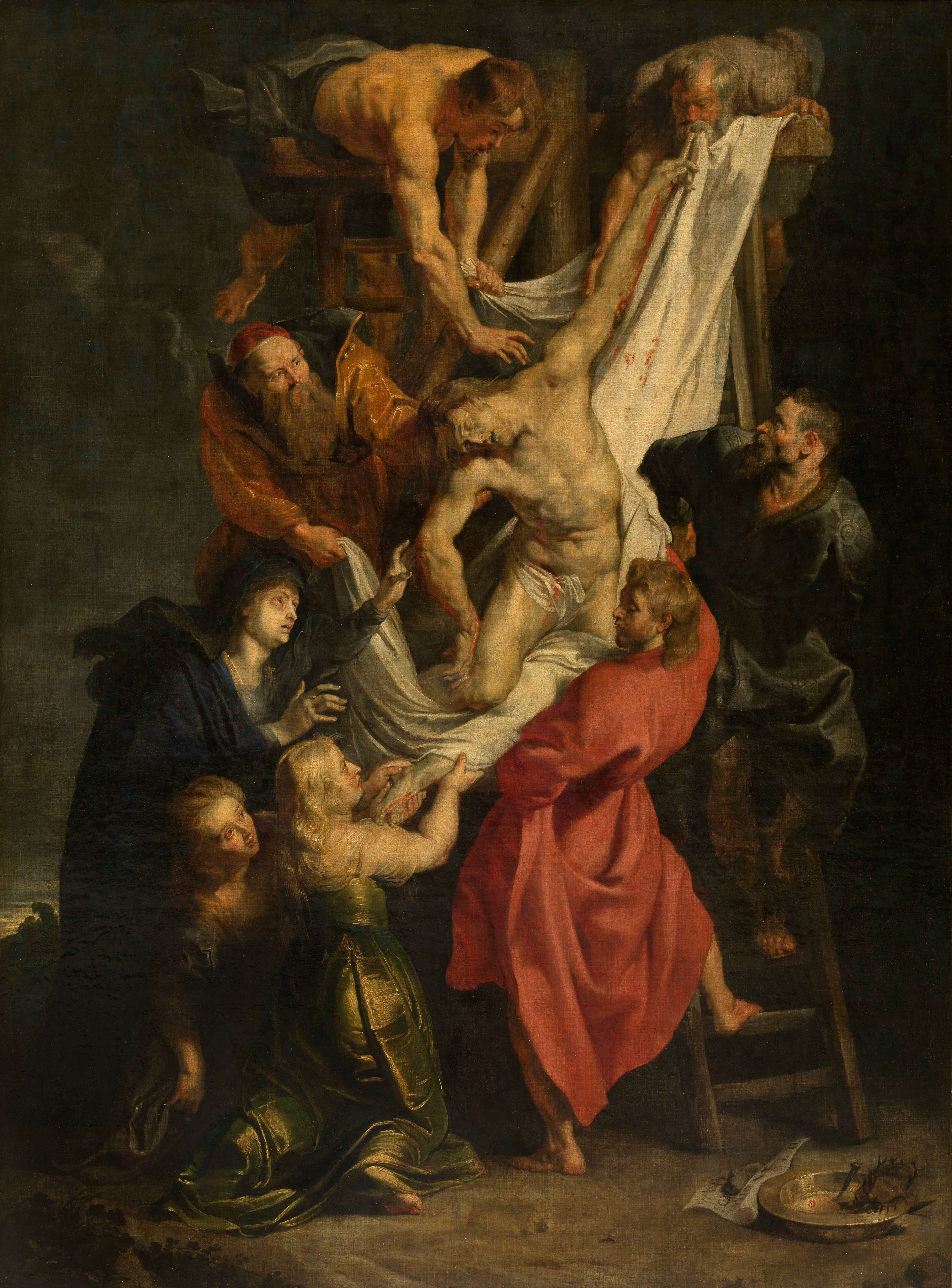 《从十字架上下来》（Descent from the Cross）｜彼得·保罗·鲁本斯 Peter Paul Rubens｜不明