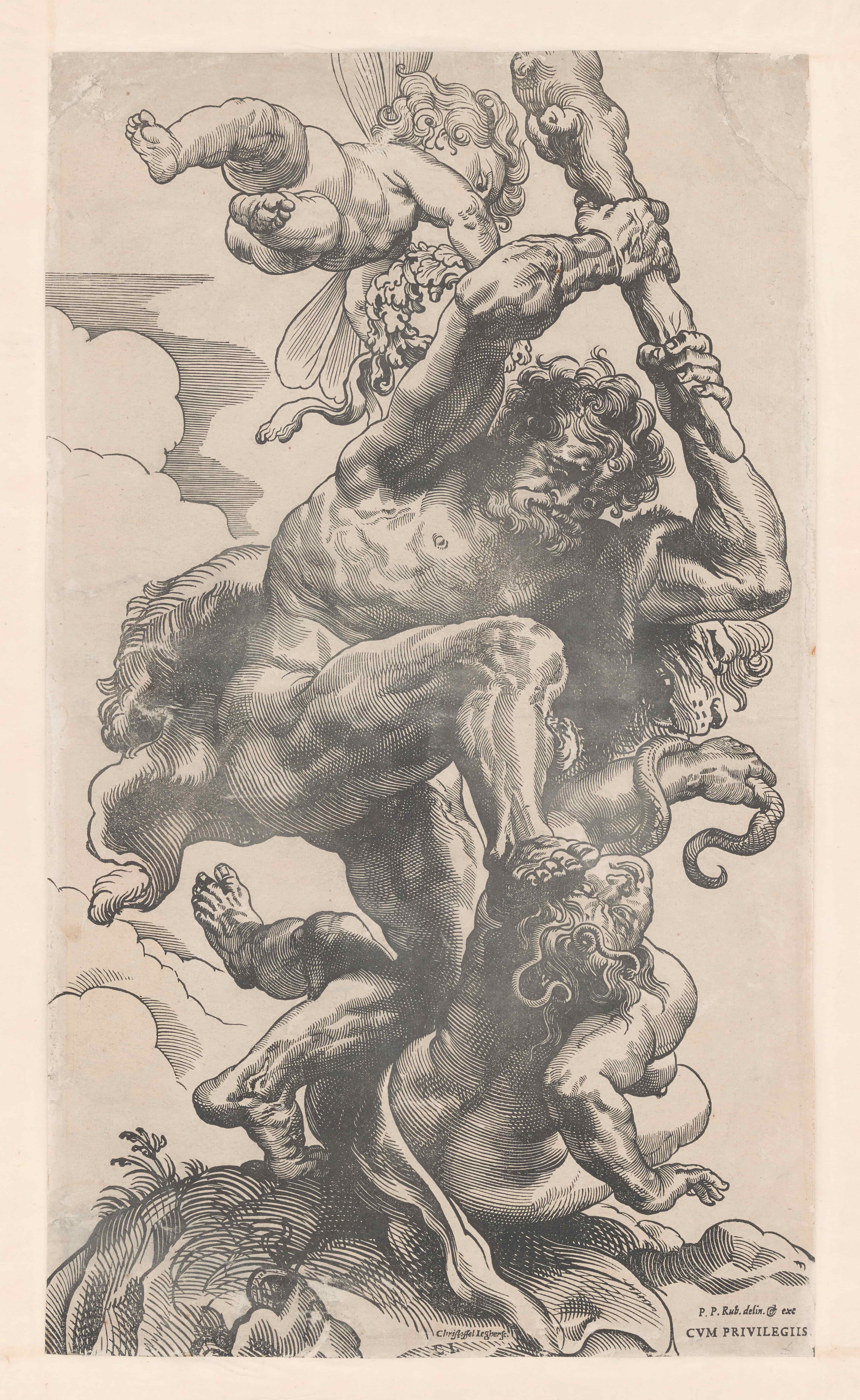 《赫拉克勒斯战胜嫉妒》（Hercules overcomes Envy）｜彼得·保罗·鲁本斯 Peter Paul Rubens｜不明