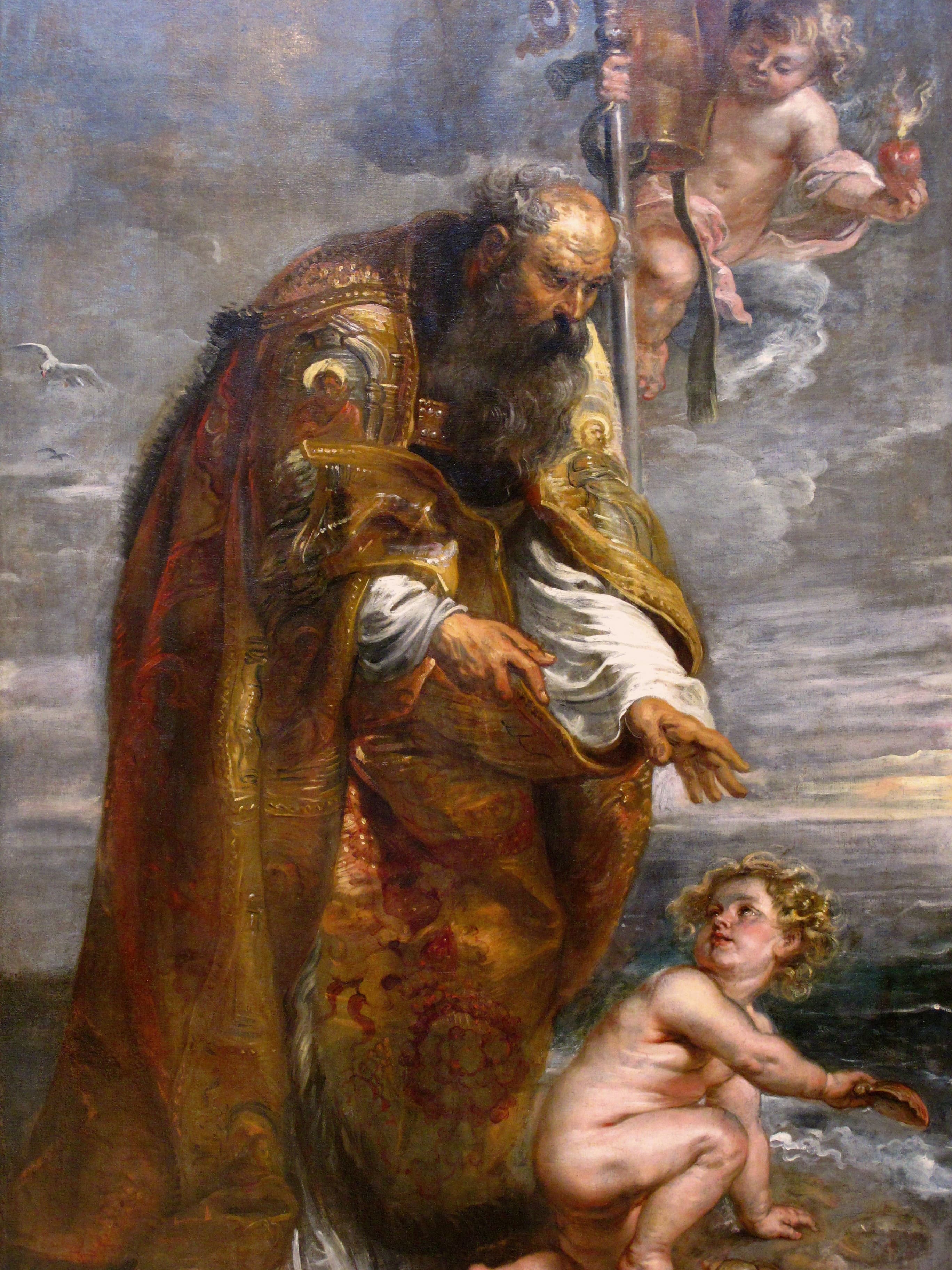 《圣奥古斯丁》（Saint Augustine）｜彼得·保罗·鲁本斯 Peter Paul Rubens｜不明