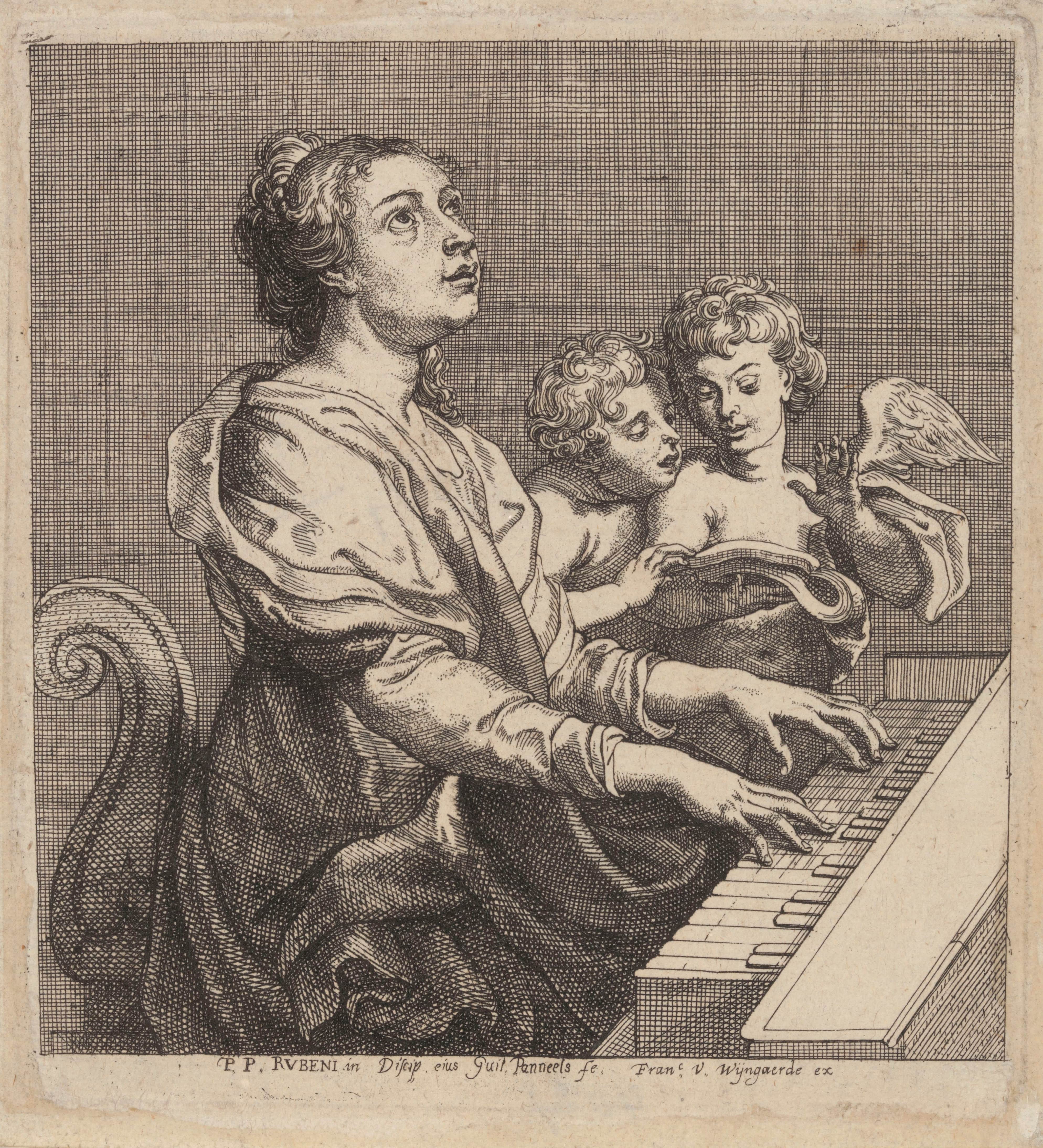 《圣塞西莉亚》（Saint Cecilia）｜彼得·保罗·鲁本斯 Peter Paul Rubens｜不明