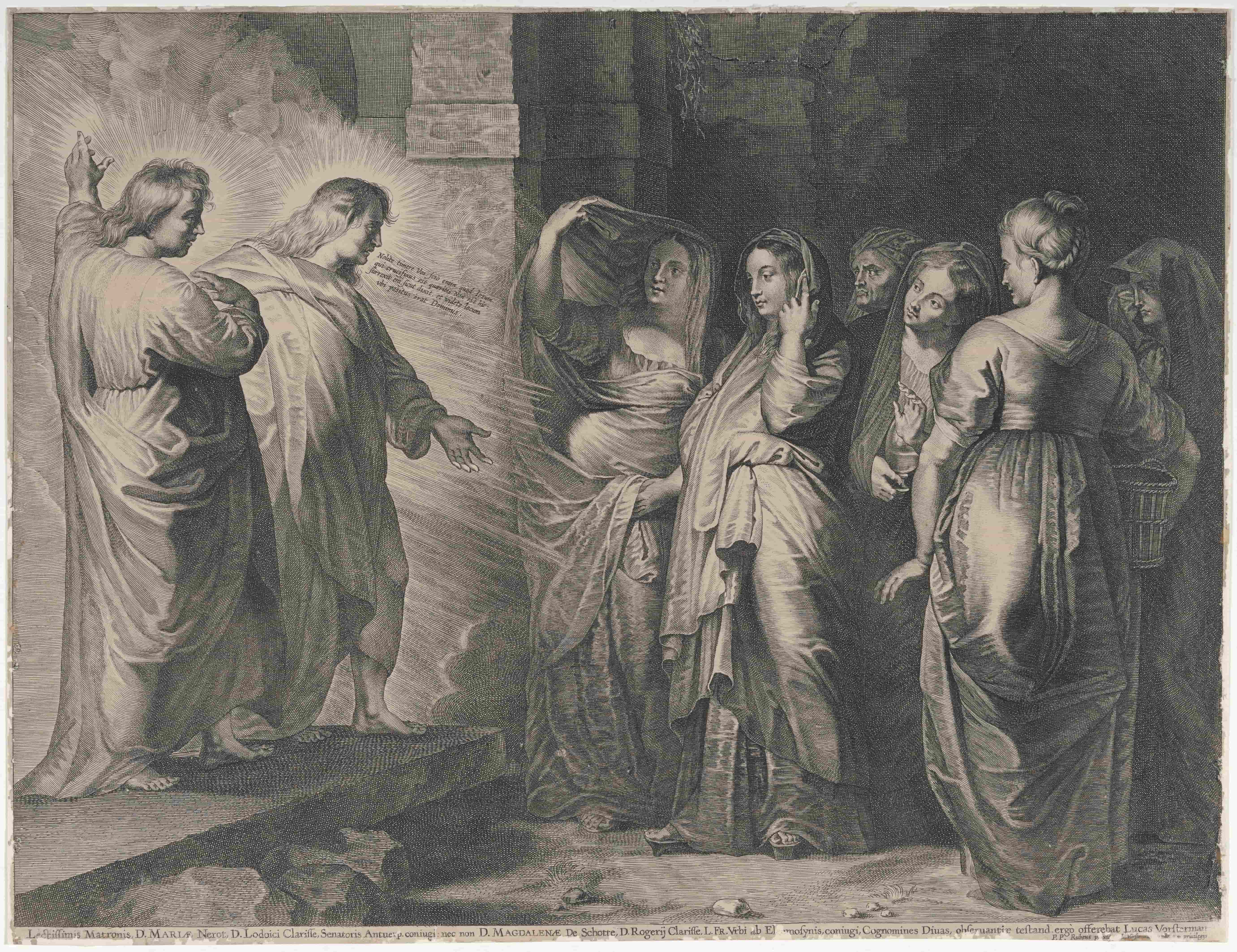 《天使在坟墓里向圣女讲话》（The Angels Addressing the Holy Women at the Tomb）｜彼得·保罗·鲁本斯 Peter Paul Rubens｜不明