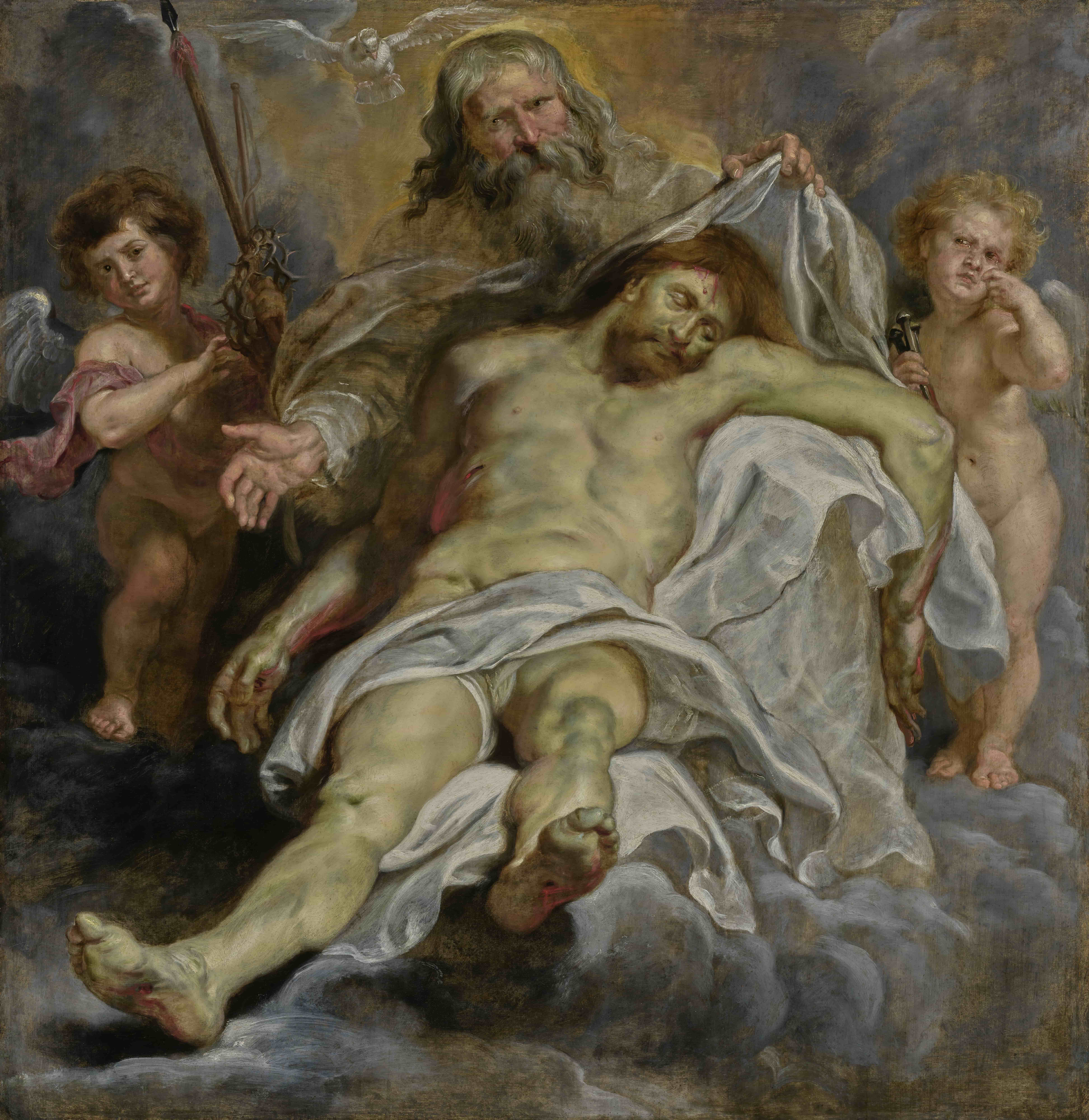《神圣三位一体》（The Holy Trinity）｜彼得·保罗·鲁本斯 Peter Paul Rubens｜不明