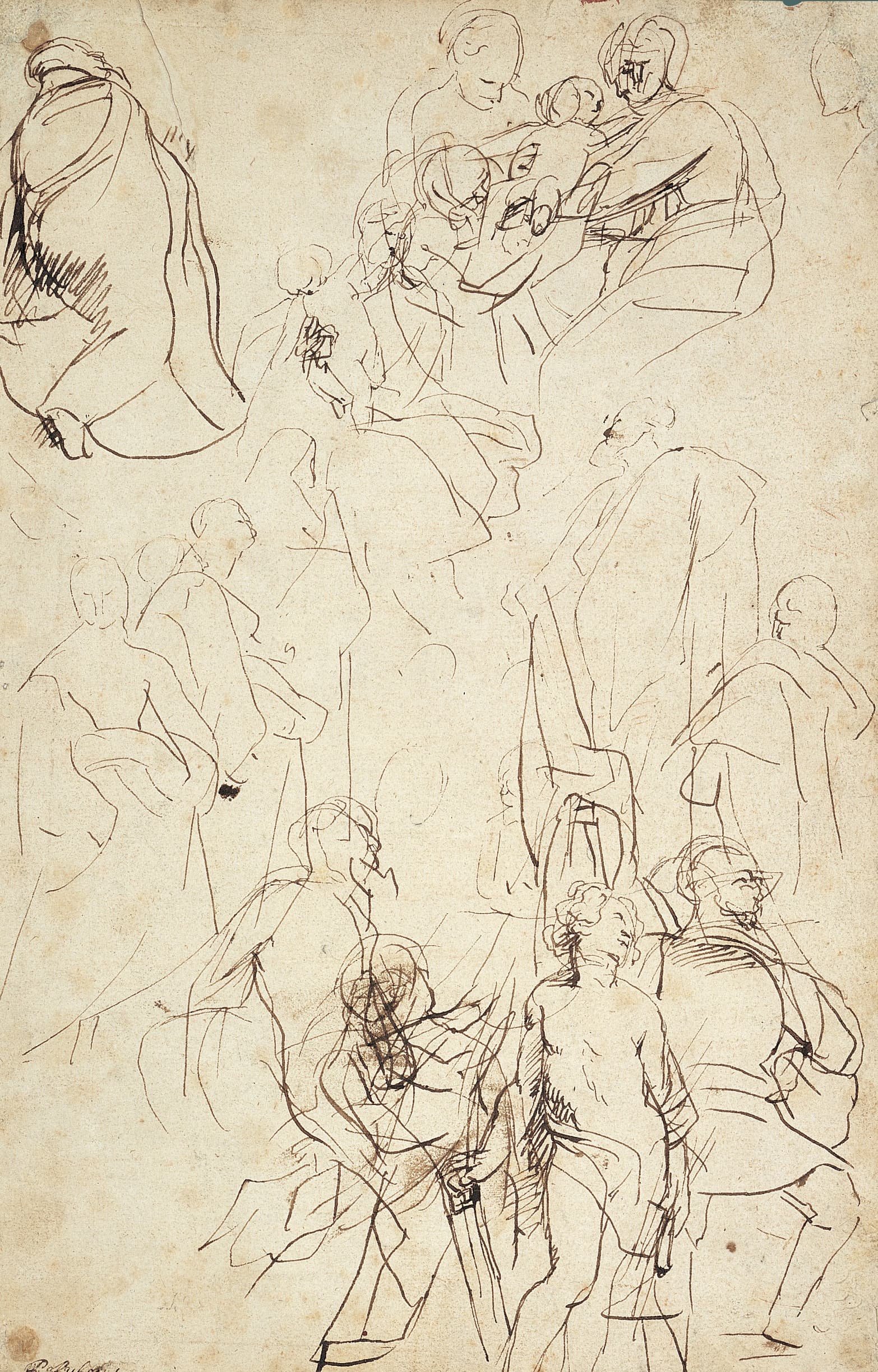 《受到圣徒崇拜的圣母》（The Virgin Adored by Saints）｜彼得·保罗·鲁本斯 Peter Paul Rubens｜不明