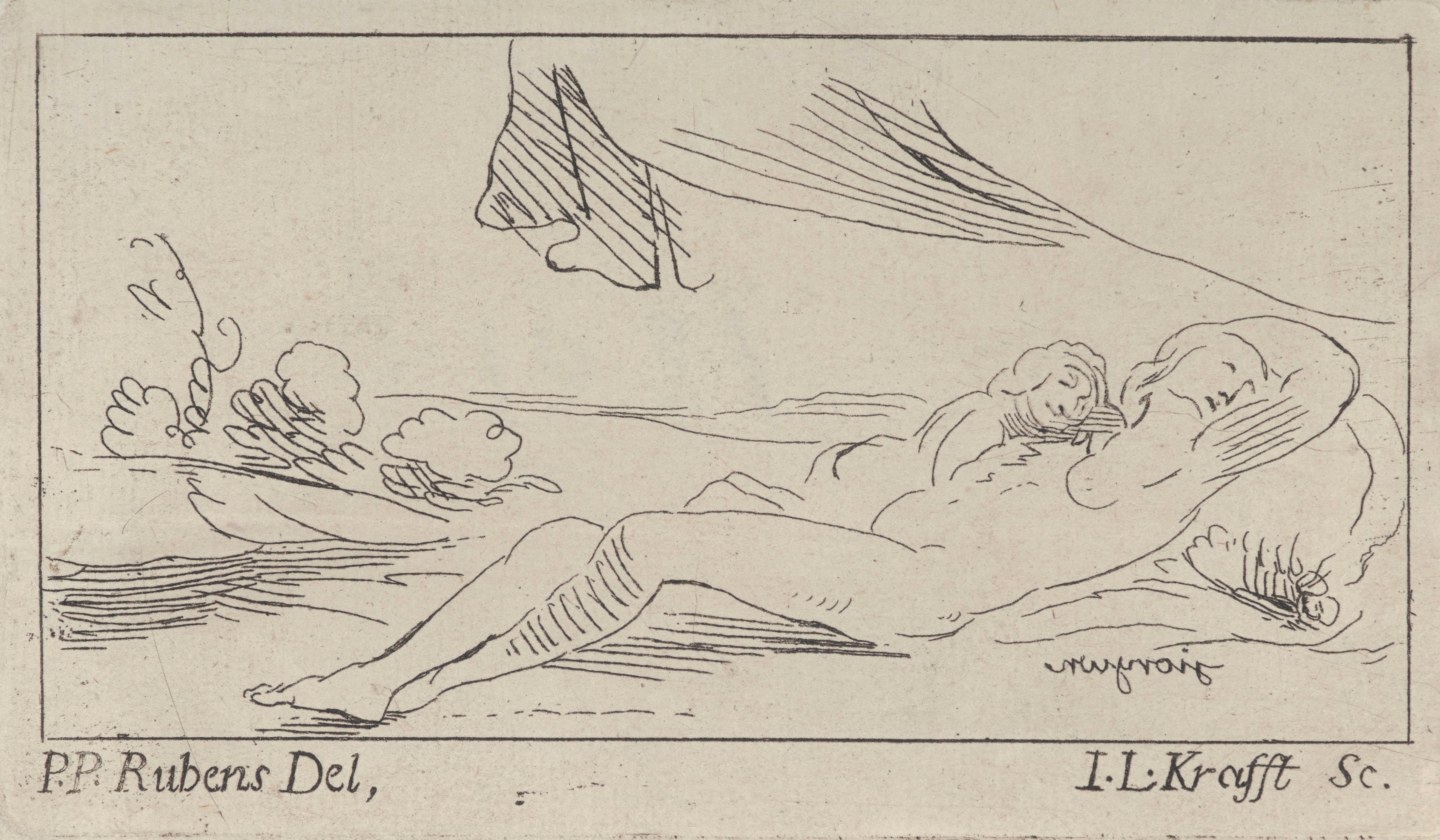 《维纳斯和丘比特》（Venus and Cupid）｜彼得·保罗·鲁本斯 Peter Paul Rubens｜不明