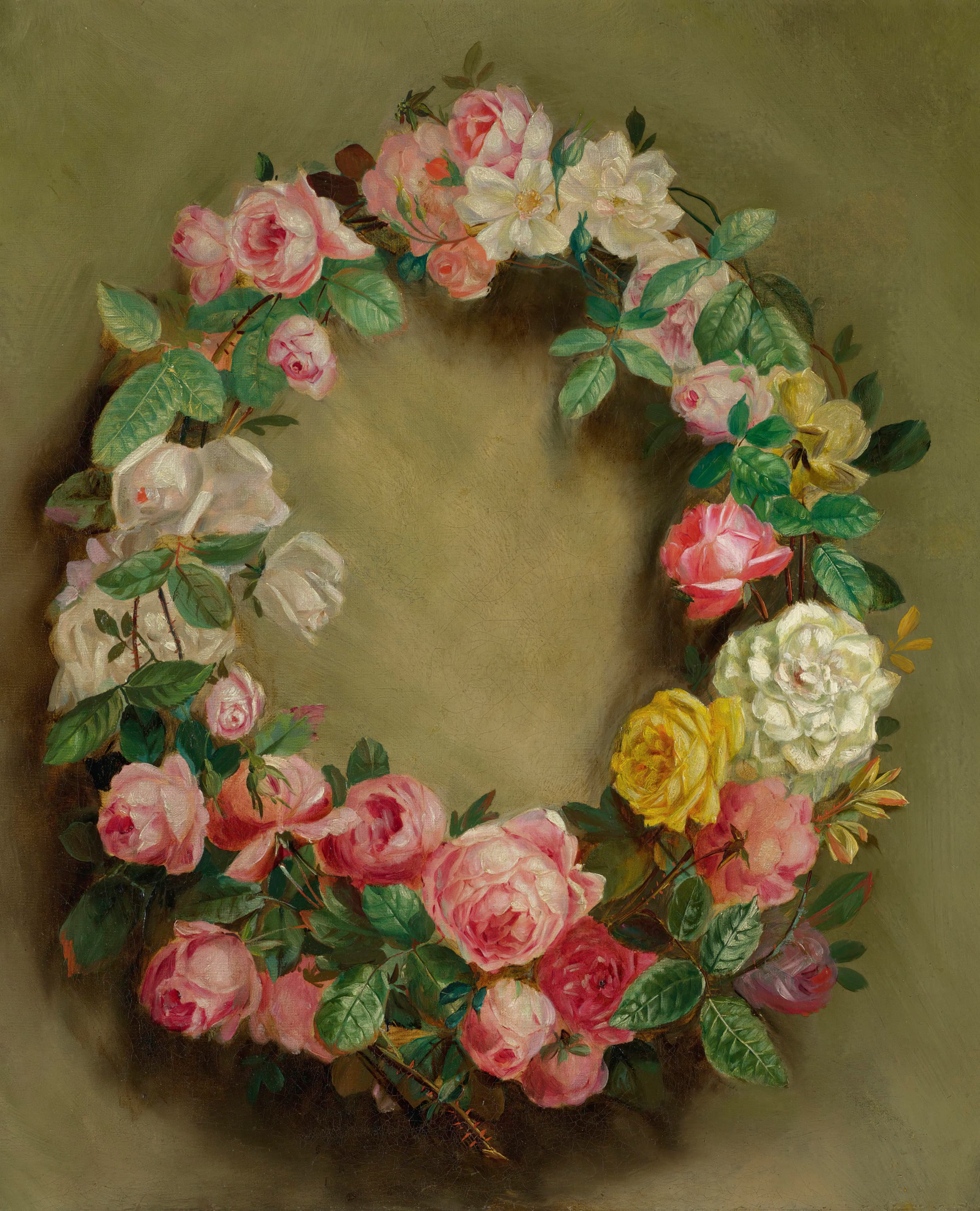 玫瑰花环
