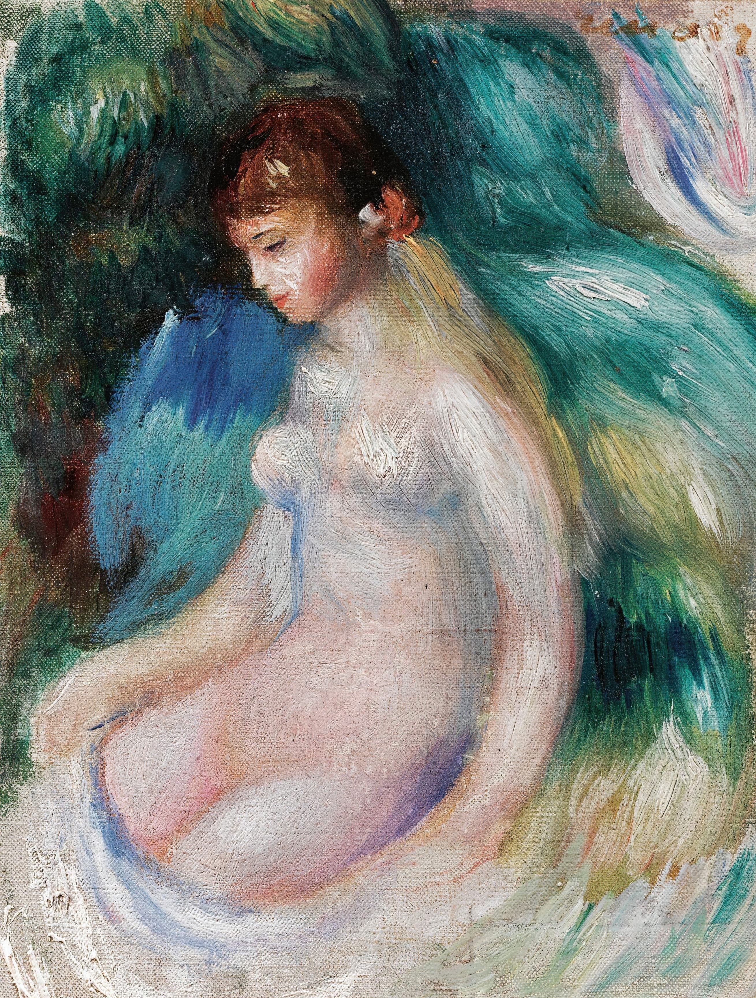 《不协助》（Not Assis）｜皮埃尔-奥古斯特·雷诺阿 Pierre-Auguste Renoir｜约 1890–1894