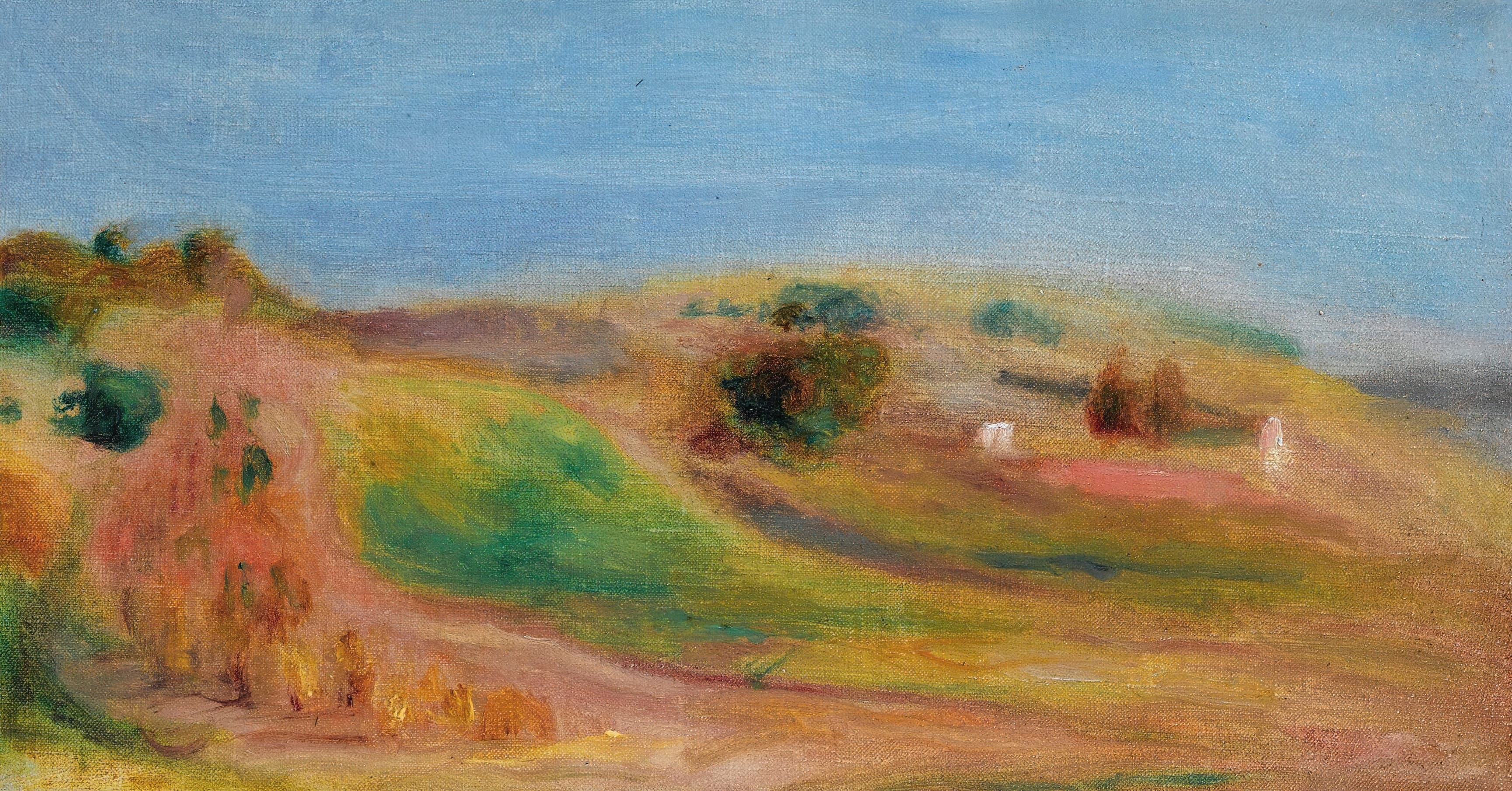 《景观》（Landscape）｜皮埃尔-奥古斯特·雷诺阿 Pierre-Auguste Renoir｜约 1900