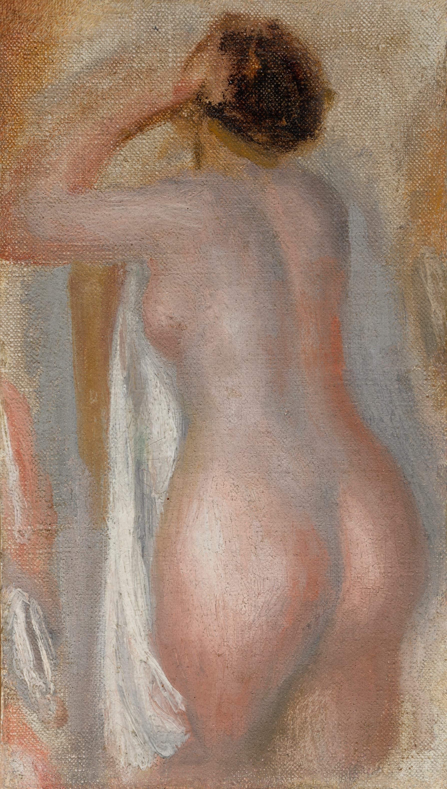 《不倒退》（Not backwards）｜皮埃尔-奥古斯特·雷诺阿 Pierre-Auguste Renoir｜1900