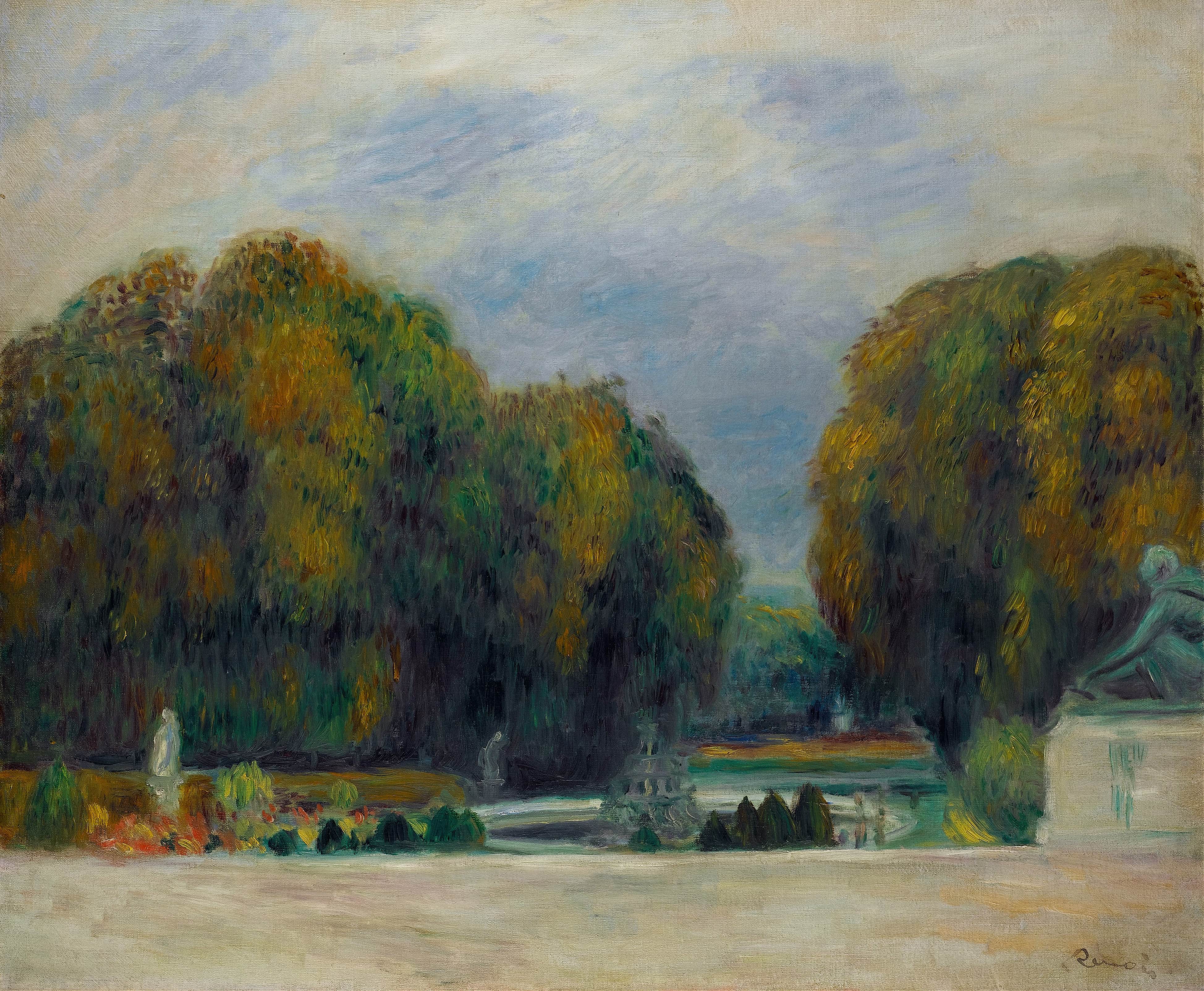 《凡尔赛宫》（Versailles）｜皮埃尔-奥古斯特·雷诺阿 Pierre-Auguste Renoir｜1900–1905
