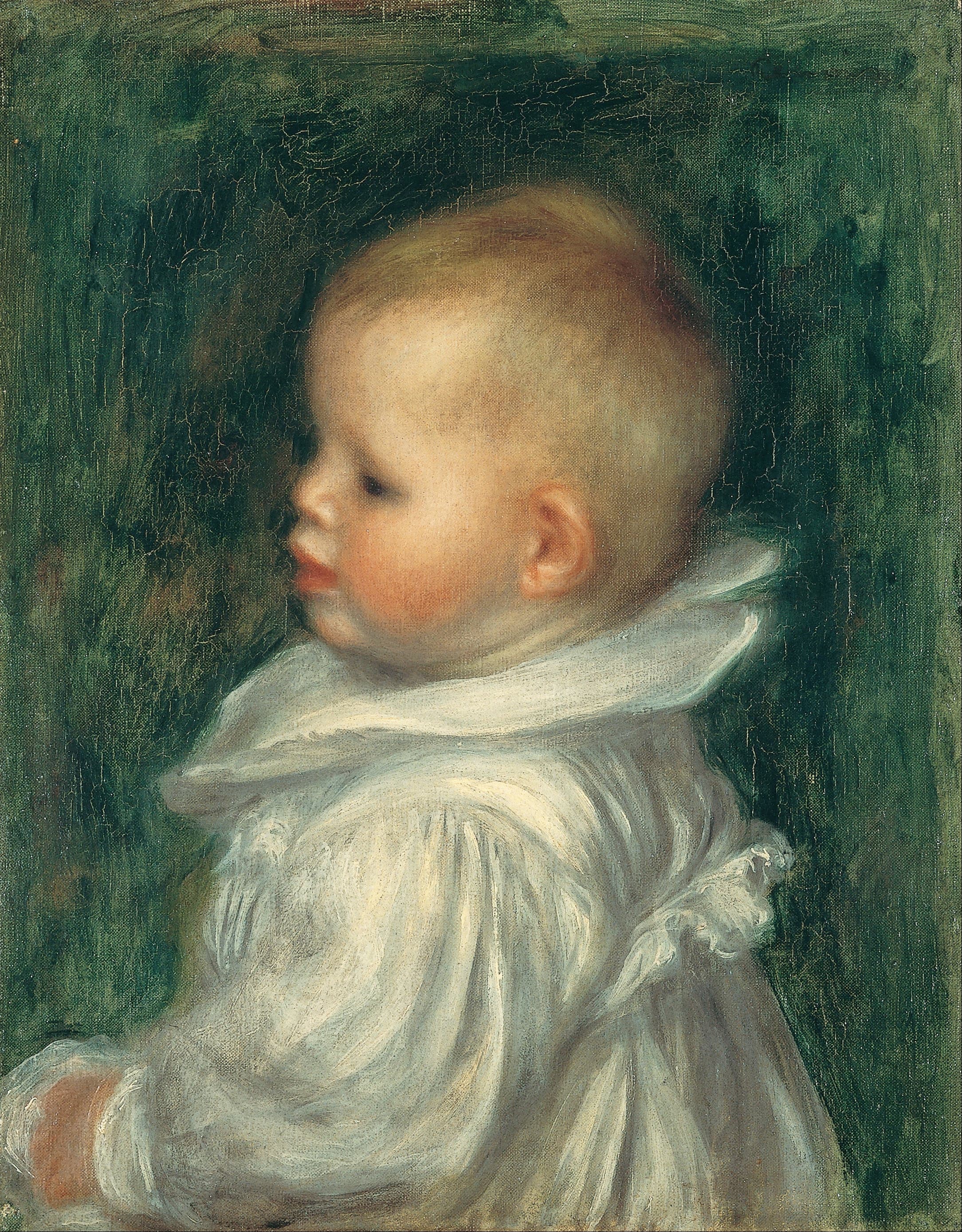 《克劳德·雷诺阿的肖像》（Portrait of Claude Renoir）｜皮埃尔-奥古斯特·雷诺阿 Pierre-Auguste Renoir｜1902