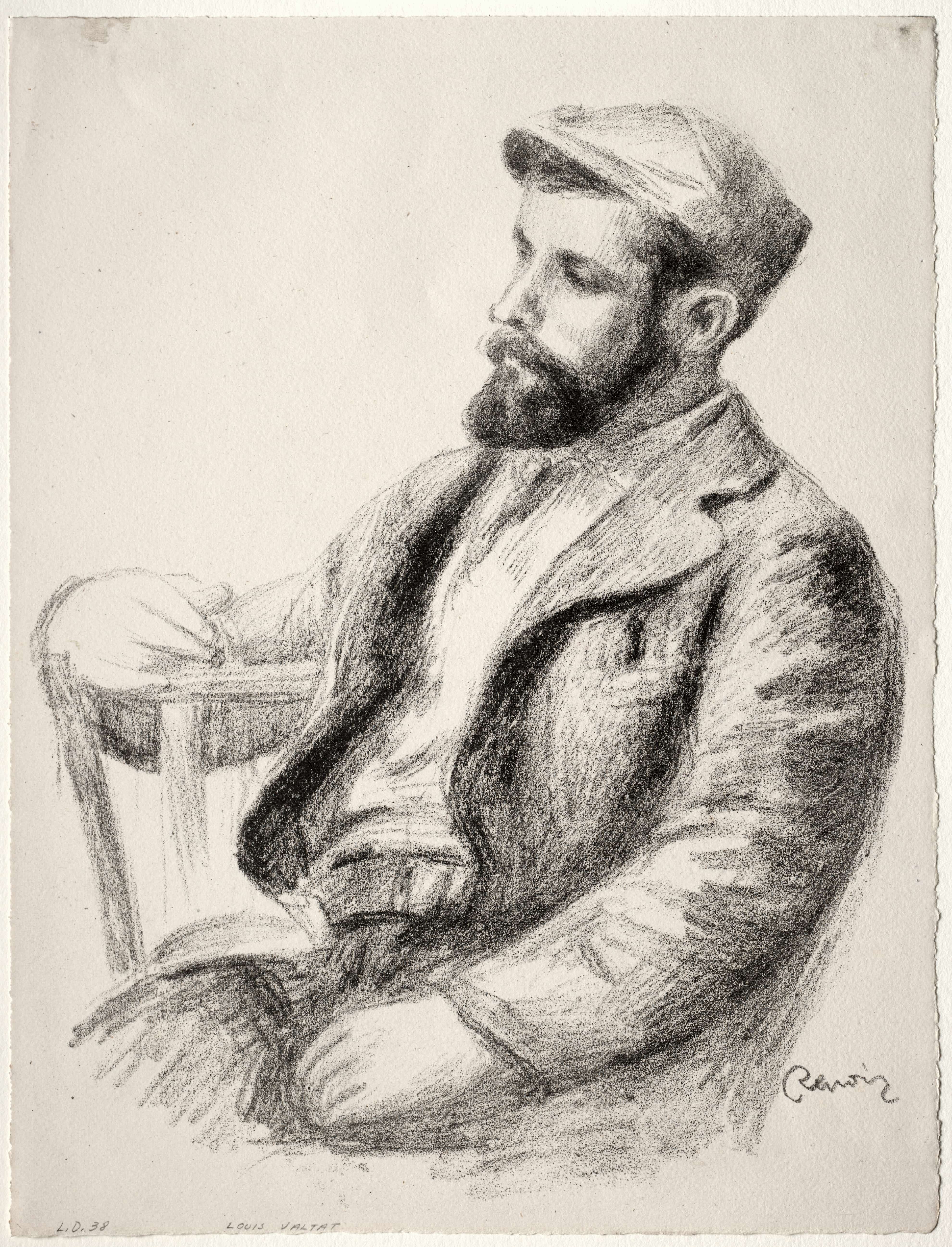 《路易斯·鲍尔斯》（Louis Powers）｜皮埃尔-奥古斯特·雷诺阿 Pierre-Auguste Renoir｜1904