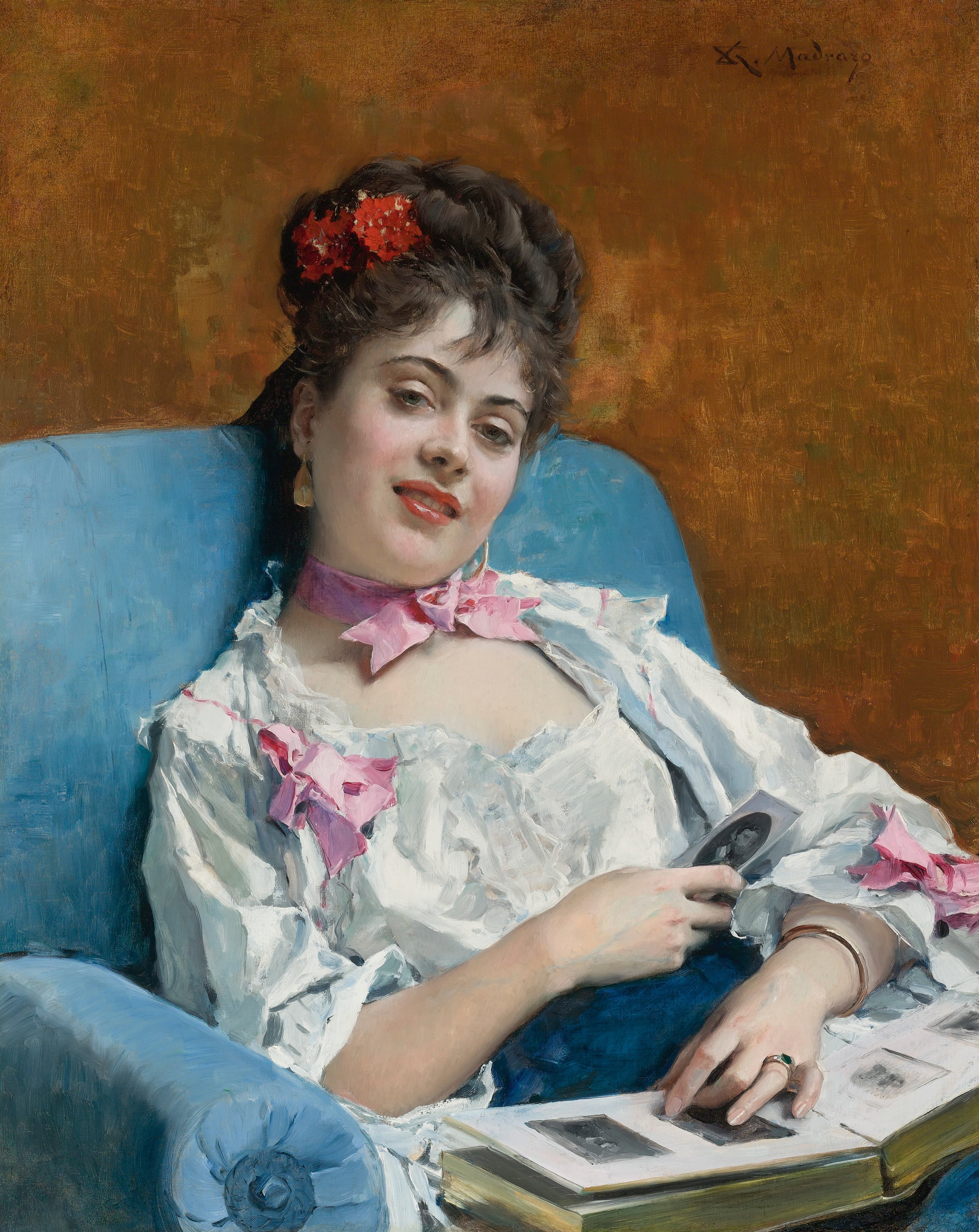 《艾琳家庭专辑艾琳反思》（aline family album aline reflections）｜雷蒙多·德·马德拉索 Raimundo de Madrazo y Garreta｜不明