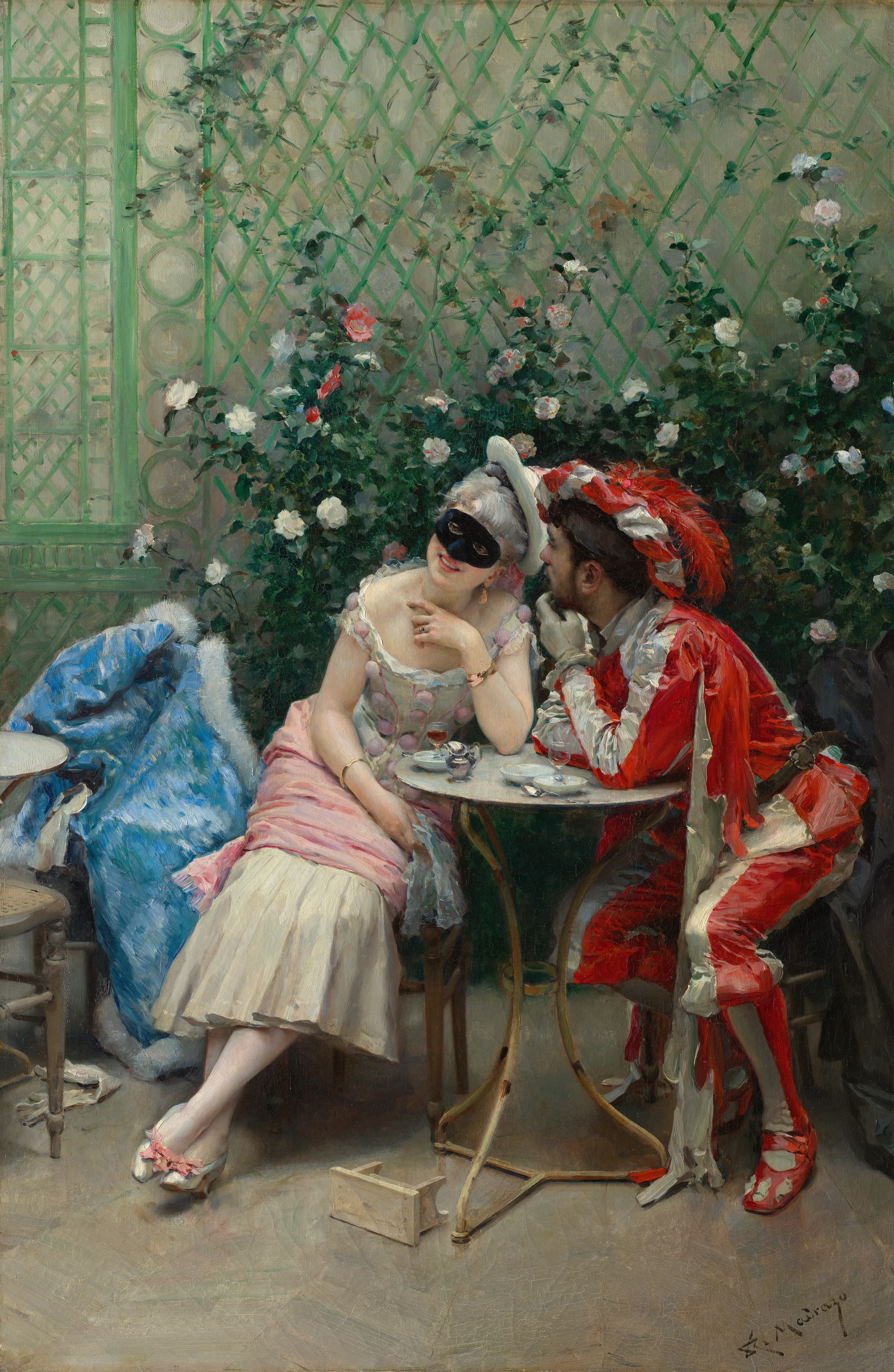 《伪装者 187578》（masqueraders 187578）｜雷蒙多·德·马德拉索 Raimundo de Madrazo y Garreta｜不明