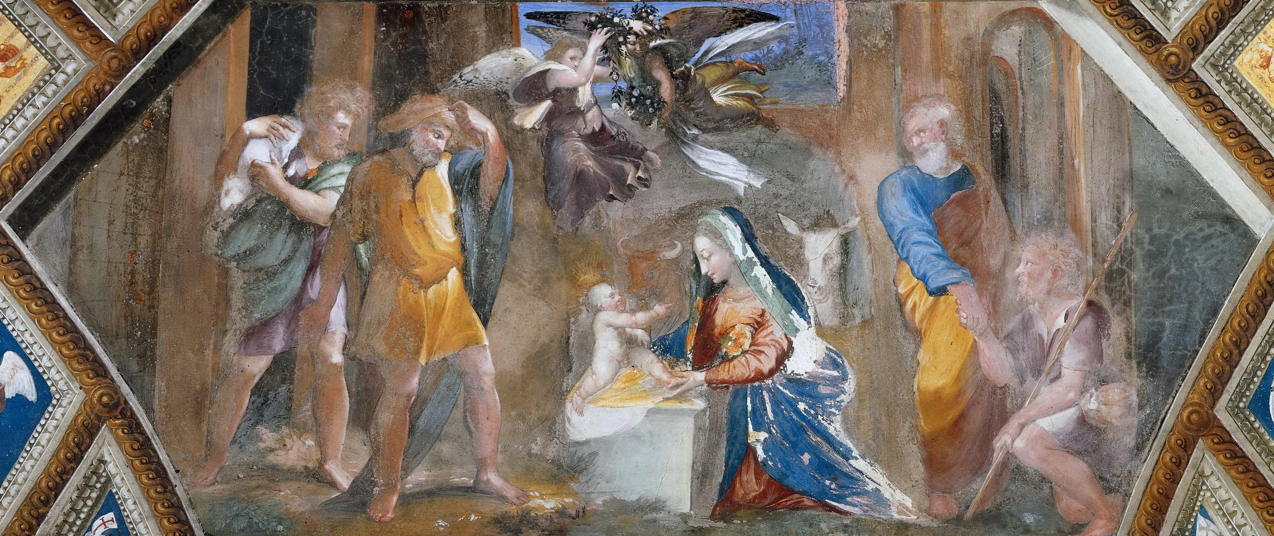 《基督降生》（The Nativity）｜拉斐尔 Raphael｜1518–1519