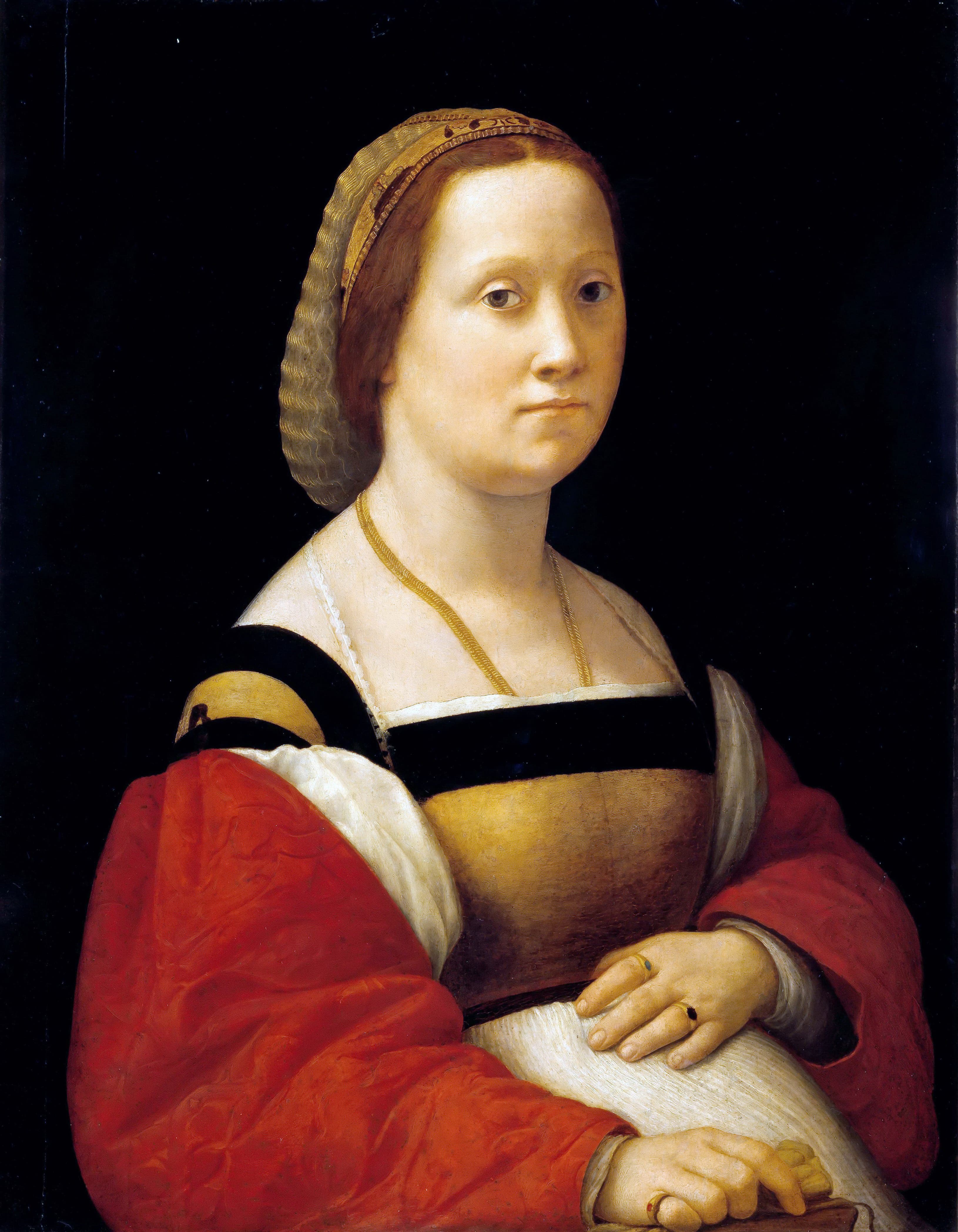 《孕妇肖像》（The Pregnant Woman, La Donna Gravida）｜拉斐尔 Raphael｜1507