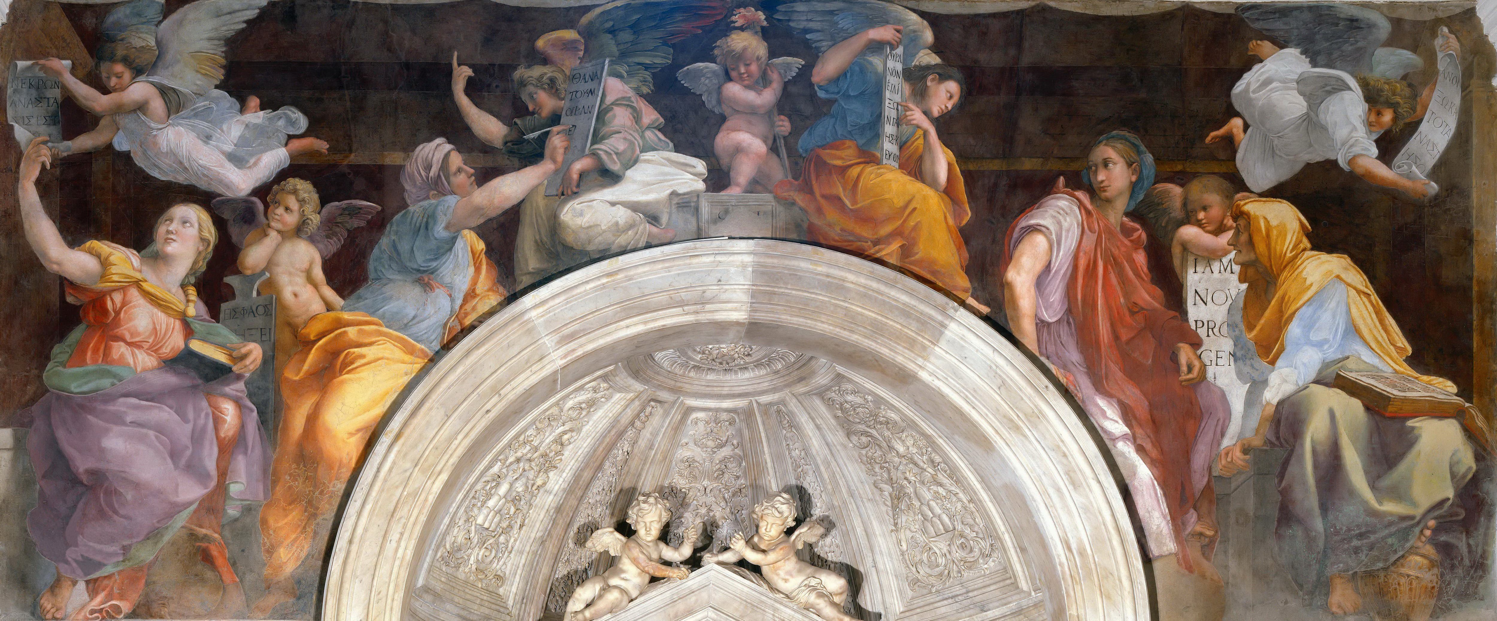 《女先知群像（和平圣母堂）》（The Sibyls (Santa Maria della Pace)）｜拉斐尔 Raphael｜1514